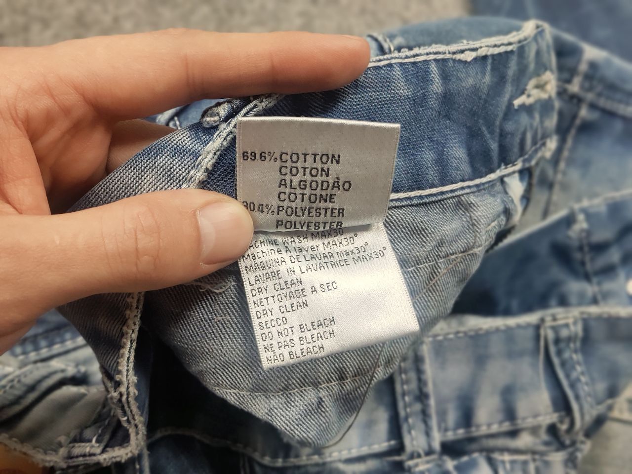 Le Grande Bleu (L.G.B.) Vintage Y2k Kosmo Japan if six was nine Embroidered Jeans Size US 32 / EU 48 - 18 Thumbnail