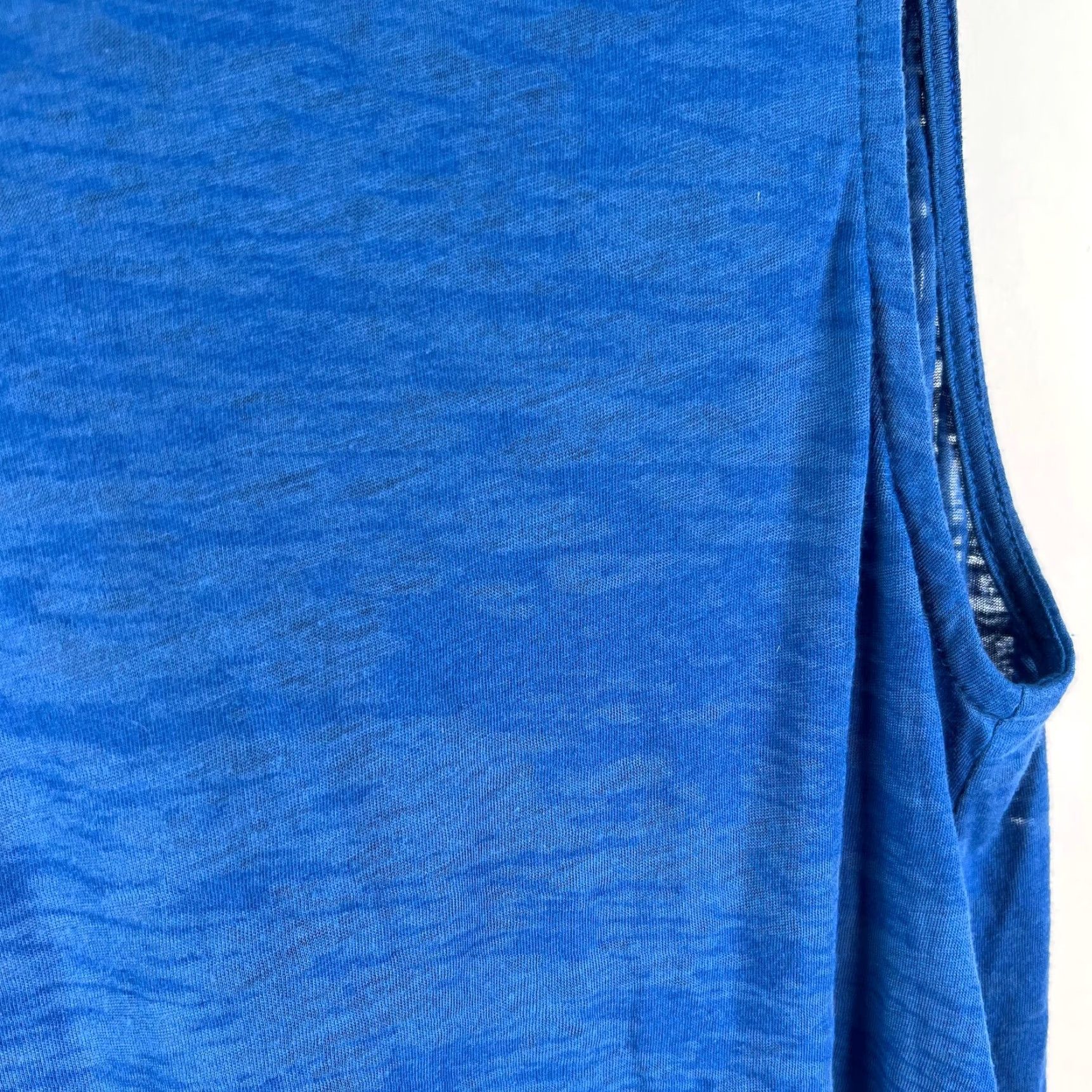 Vintage Alternative Cardigan Womens Sleeveless Open Front Casual Blue XL Size XL / US 12-14 / IT 48-50 - 3 Thumbnail