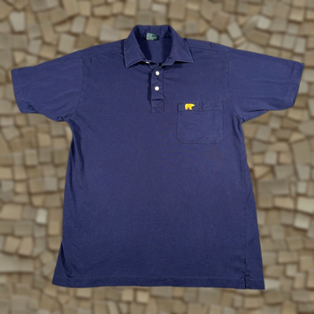 Vintage VINTAGE Jack Nicklaus Polo Shirt Adult SMALL Blue Golf Golden Bear 80s Shirt Mens Size US S / EU 44-46 / 1 - 1 Thumbnail