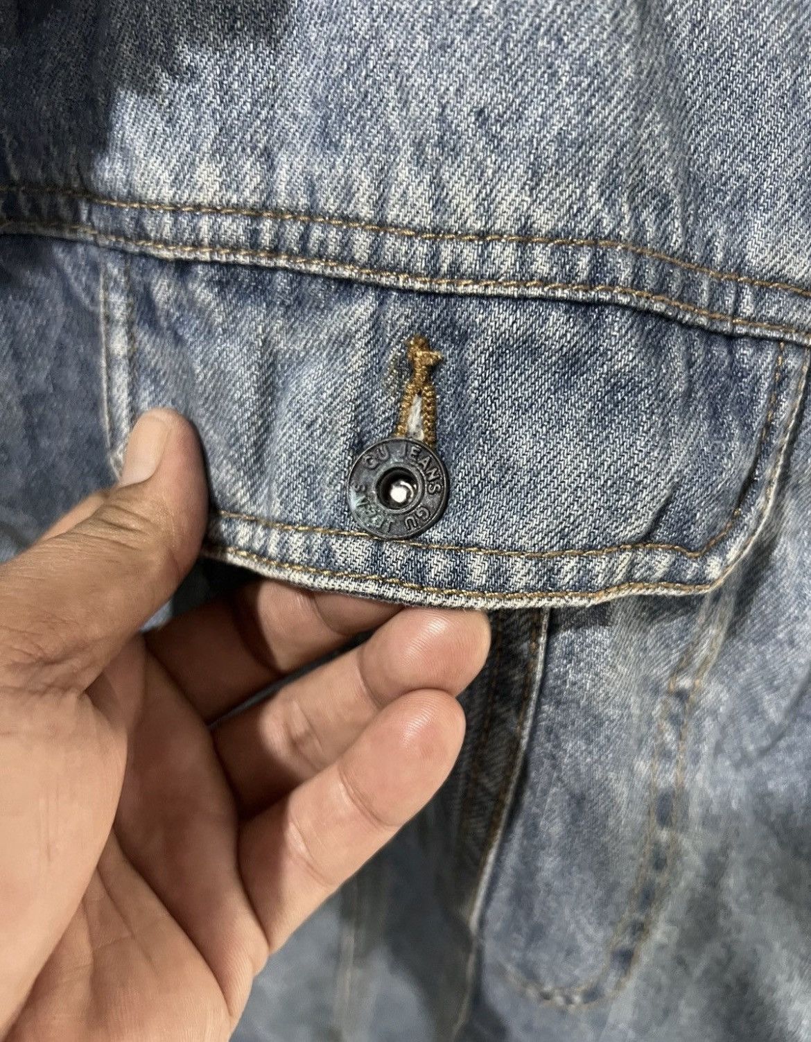 GU 🔥Gu Sherpa Denim Jacket Size US L / EU 52-54 / 3 - 13 Thumbnail