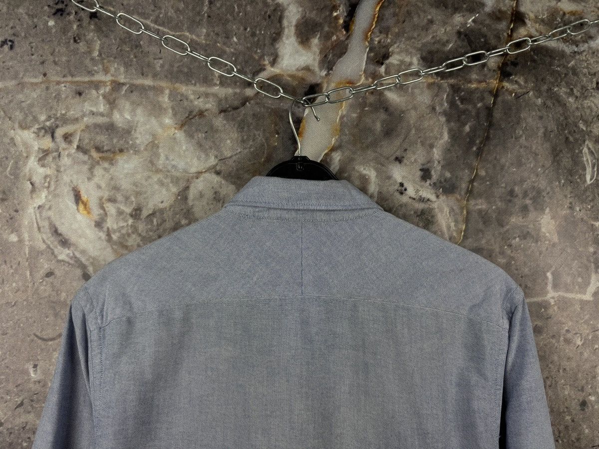 Paul Smith Paul Smith Oxford Shirt Blue Zebra Logo Long Sleeve Cotton Size US M / EU 48-50 / 2 - 10 Thumbnail