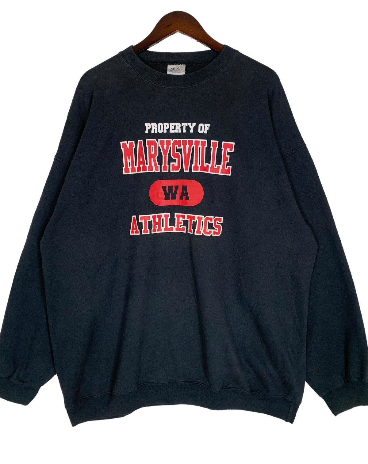 Vintage Vintage Port And Company Marysville Athletic Crewneck Size US XL / EU 56 / 4 - 2 Thumbnail