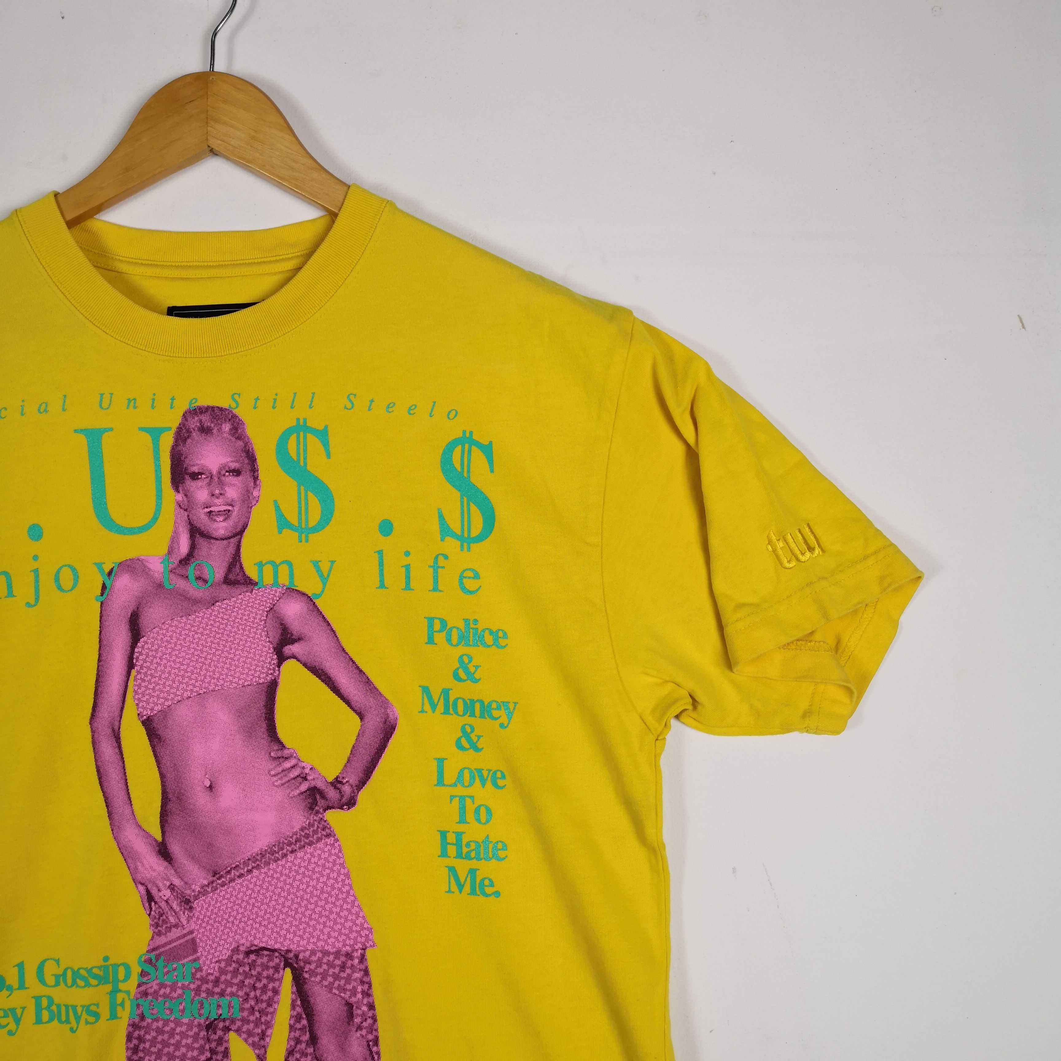 Japanese Brand Vintage Y2K Magazine SU$$ T-Shirt no More Simple Life Tee Size US L / EU 52-54 / 3 - 3 Thumbnail