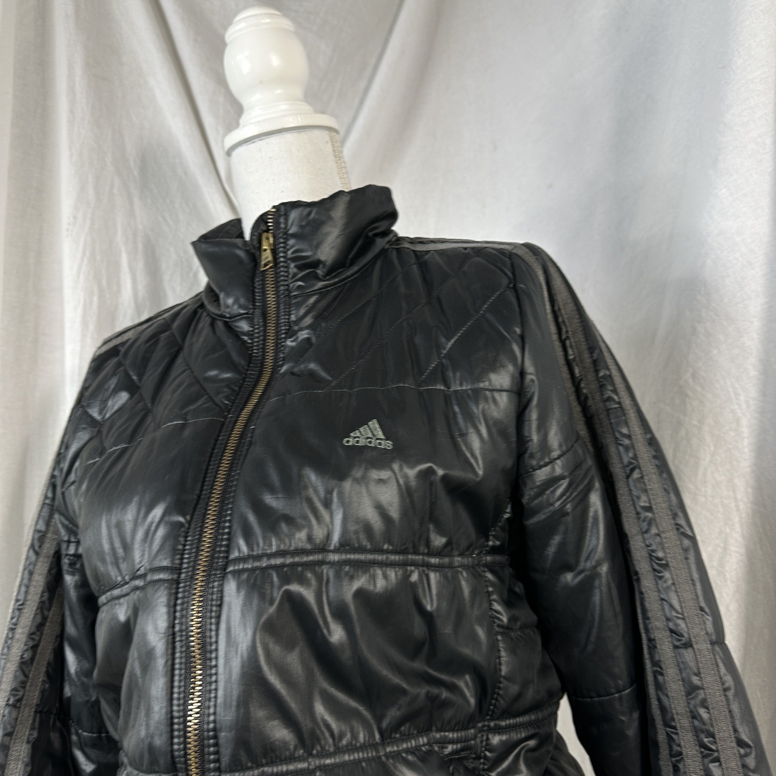 Adidas × Vintage Vintage Streetwear Sportswear 00s Adidas Puffer Jacket Size US M / EU 48-50 / 2 - 4 Thumbnail