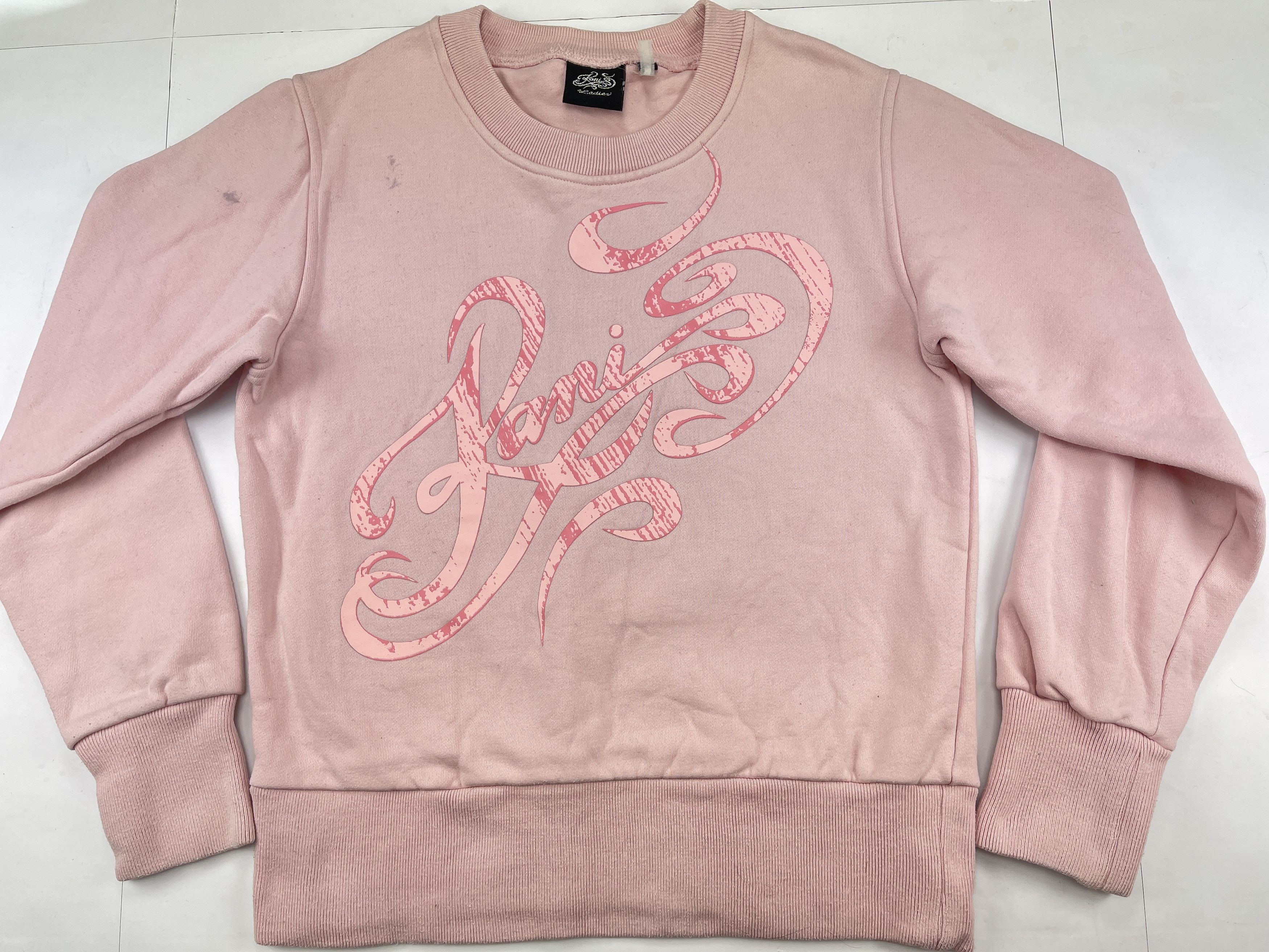 Karl Kani Womens KARL KANI sweatshirt, pink, vintage Kani Ladies L Size L / US 10 / IT 46 - 7 Thumbnail