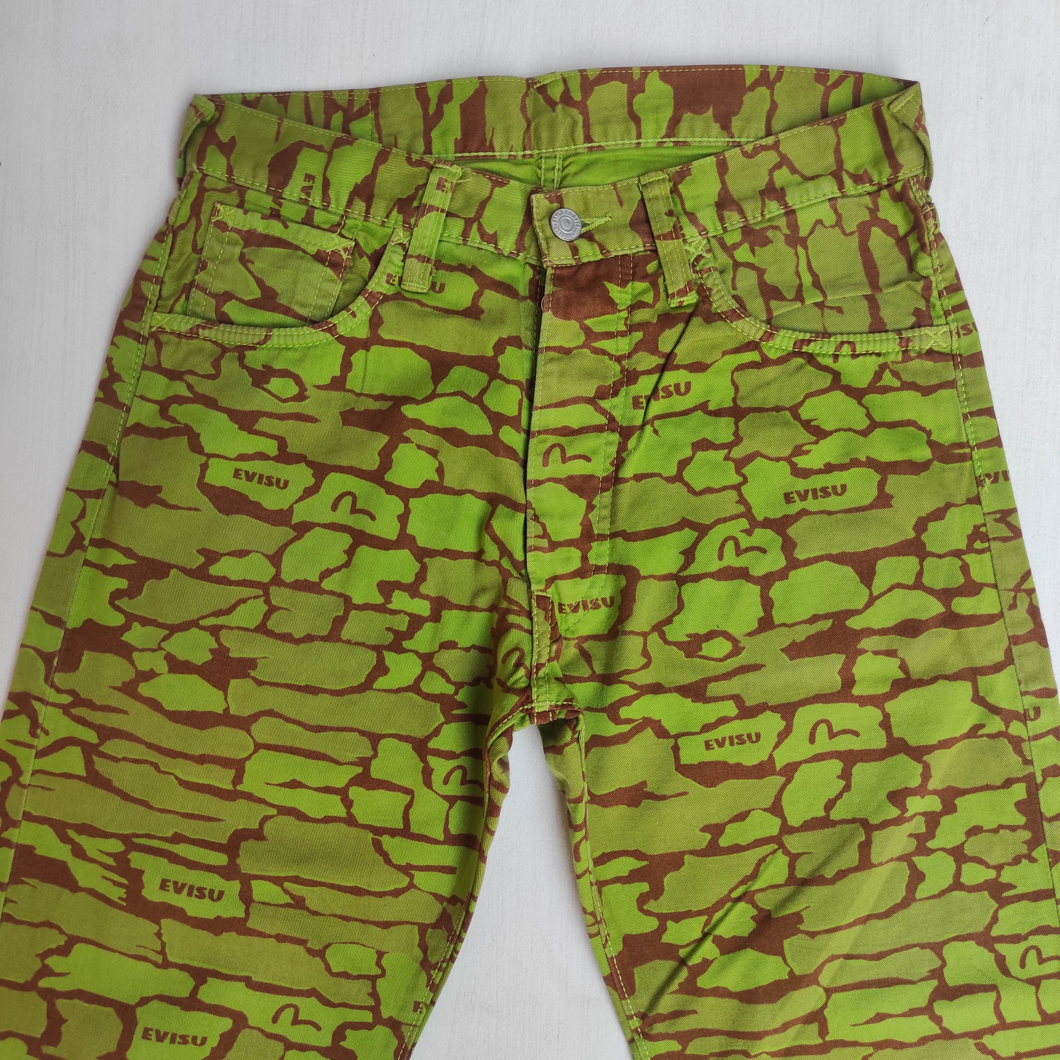 Evisu Evisu Fullprint Jeans Pants Size US 29 - 2 Thumbnail