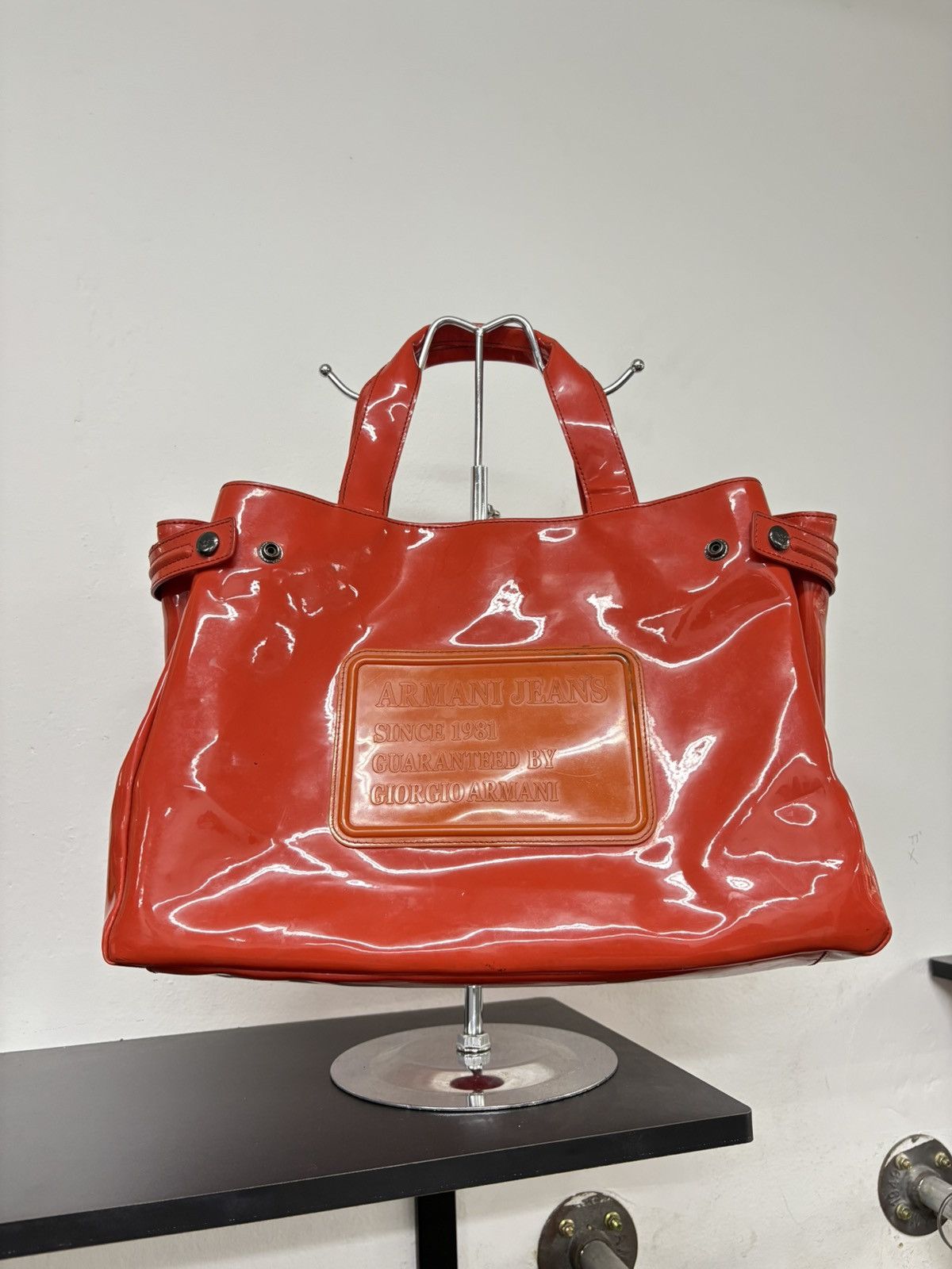 Giorgio Armani Vintage 90s Giorgio Armani Totebag Size ONE SIZE - 1 Thumbnail