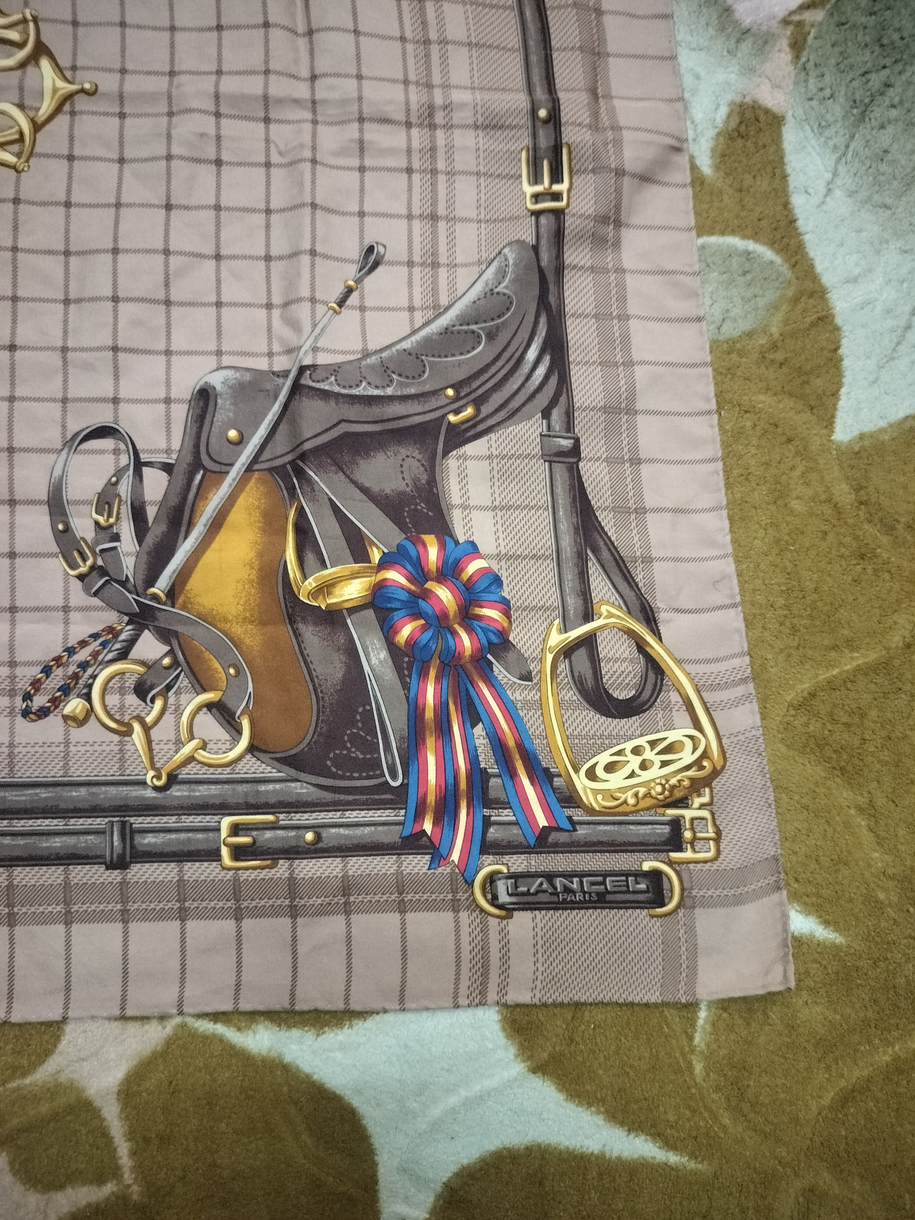 Designer × Lancel Lancel Paris luxury silk scarves Size ONE SIZE - 2 Thumbnail