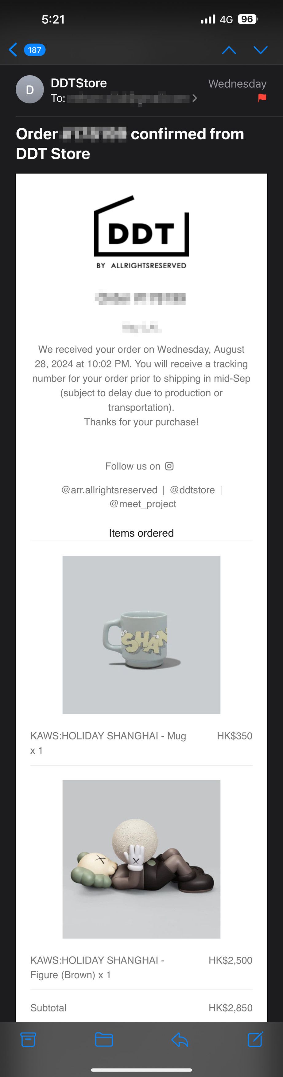 Kaws KAWS HOLIDAY SHANGHAI Companion - Brown (Confirmed Order) Size ONE SIZE - 10 Thumbnail