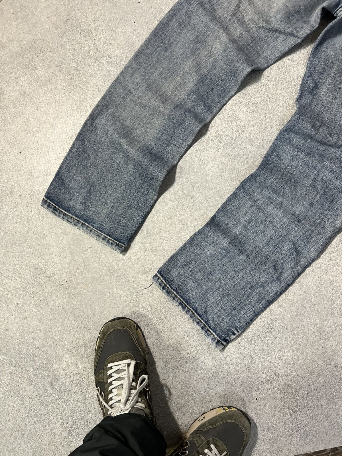 Armani Vintage Armani Jeans Big Logo Denim Pants size 36 L Size US 36 / EU 52 - 3 Thumbnail