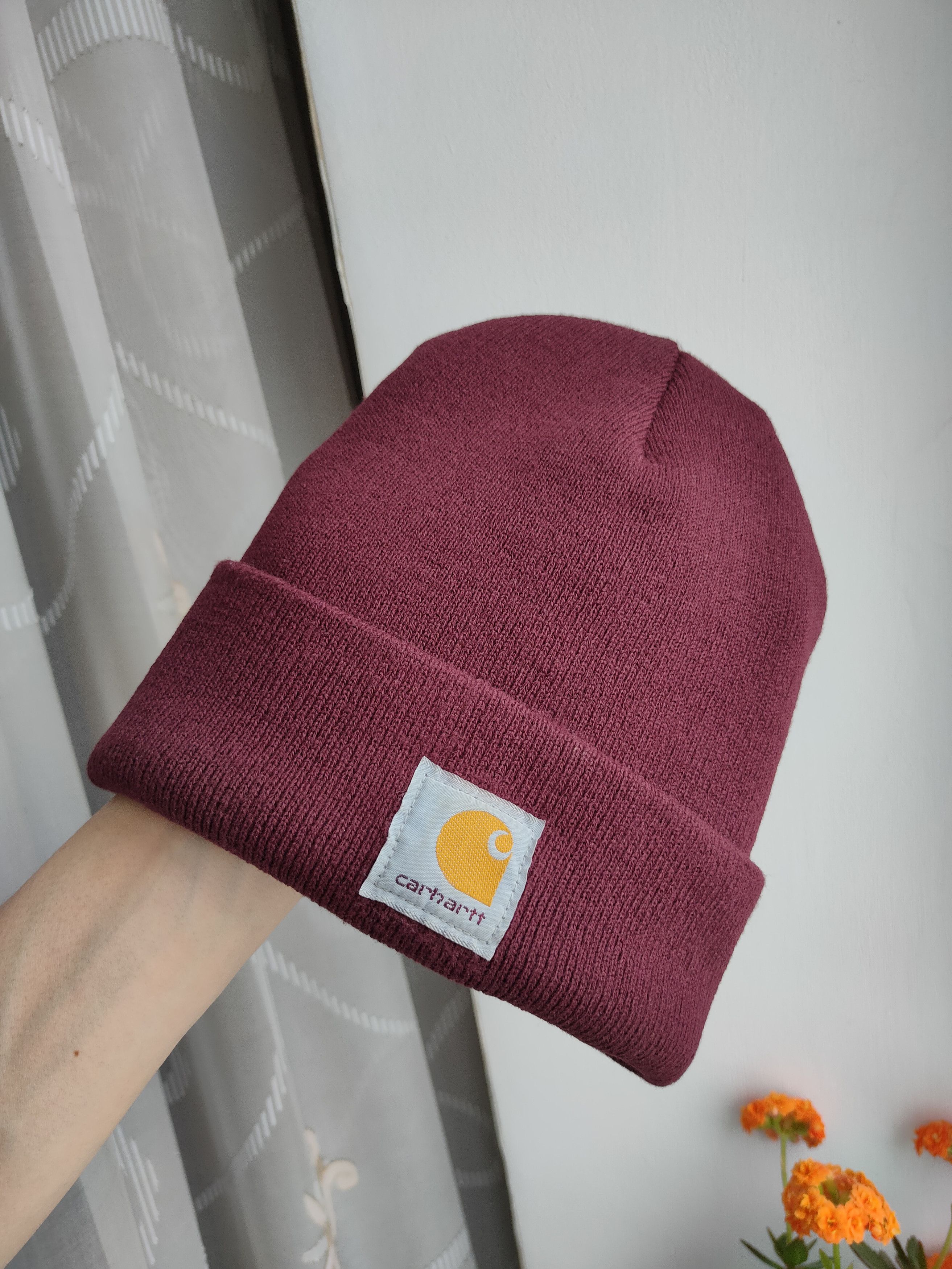 Carhartt Vintage Carhartt hat USA Y2K Carhartt beanie hat Size ONE SIZE - 1 Thumbnail