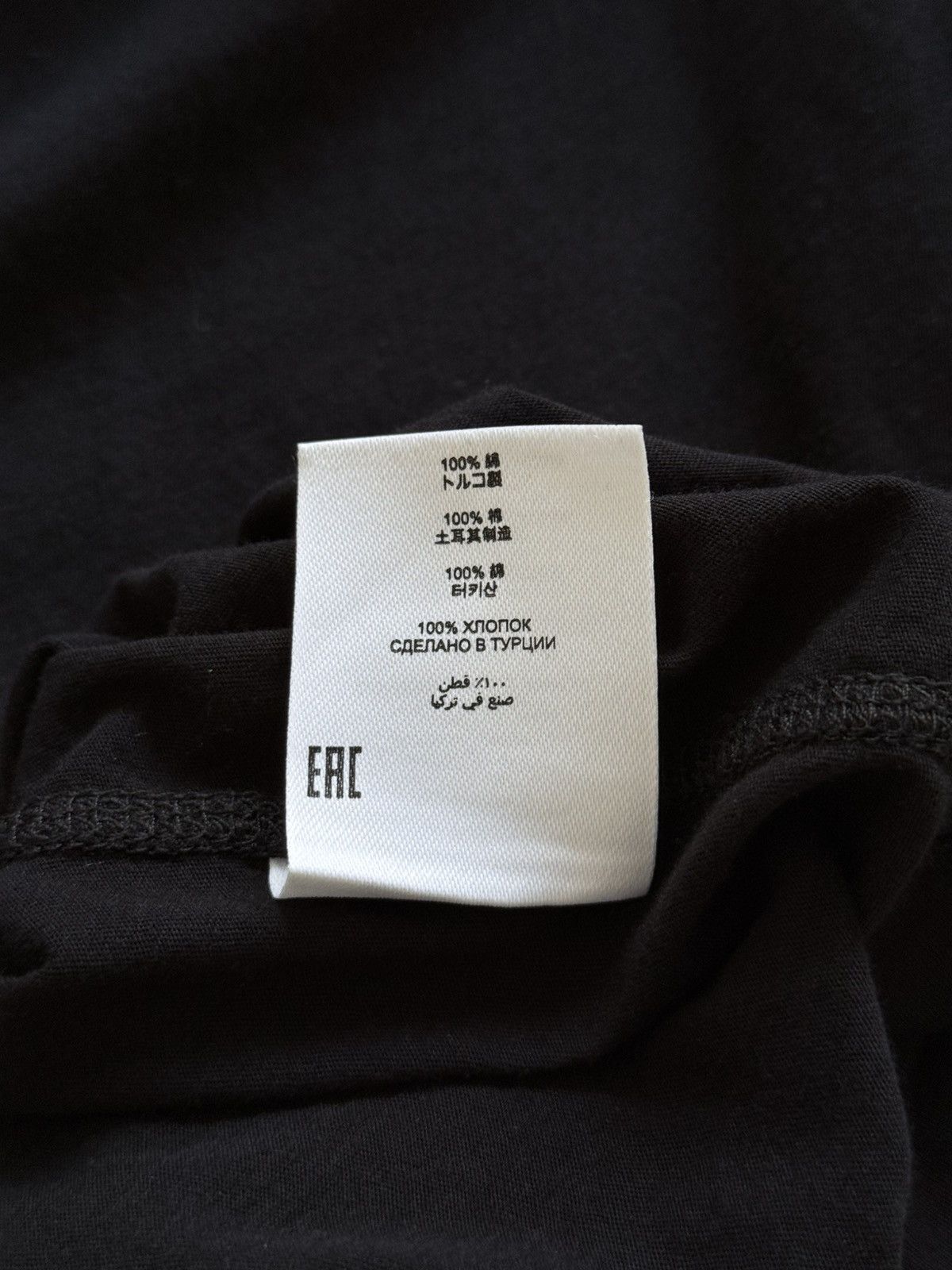 Dries Van Noten Dries Van Noten Black Long Sleeve T-Shirt Size US M / EU 48-50 / 2 - 8 Thumbnail