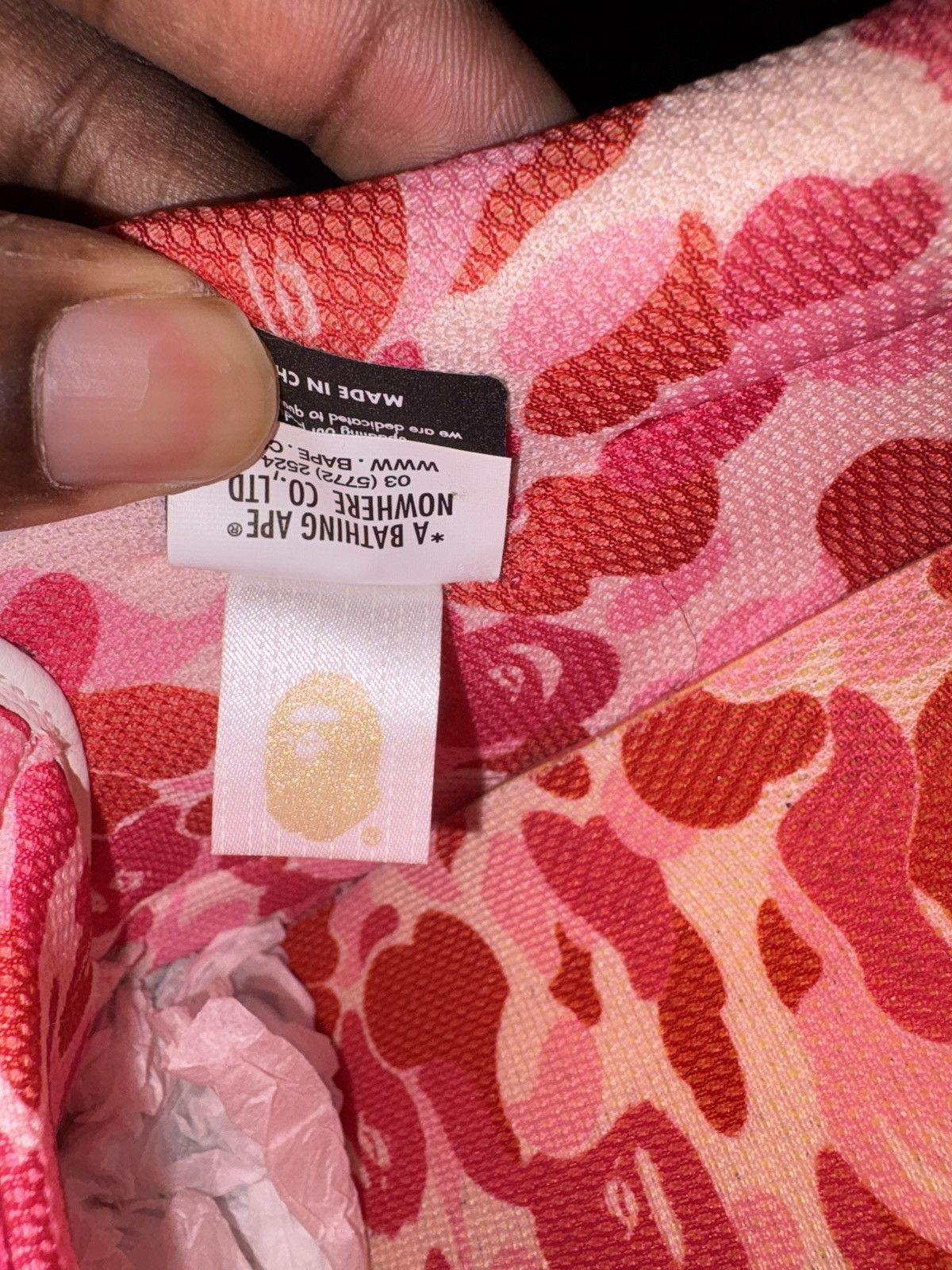 Bape Pink Sb Bapesta Size US 11 / EU 44 - 9 Thumbnail