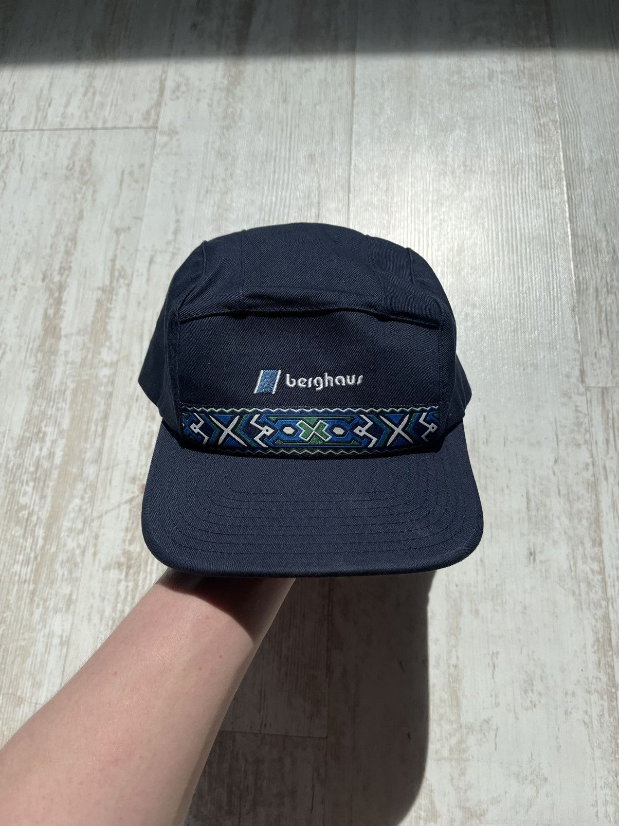 Berghaus Berghaus Aztec Dean Street 5 Panel Navy Blue Cap Outdoor Size ONE SIZE - 1 Thumbnail