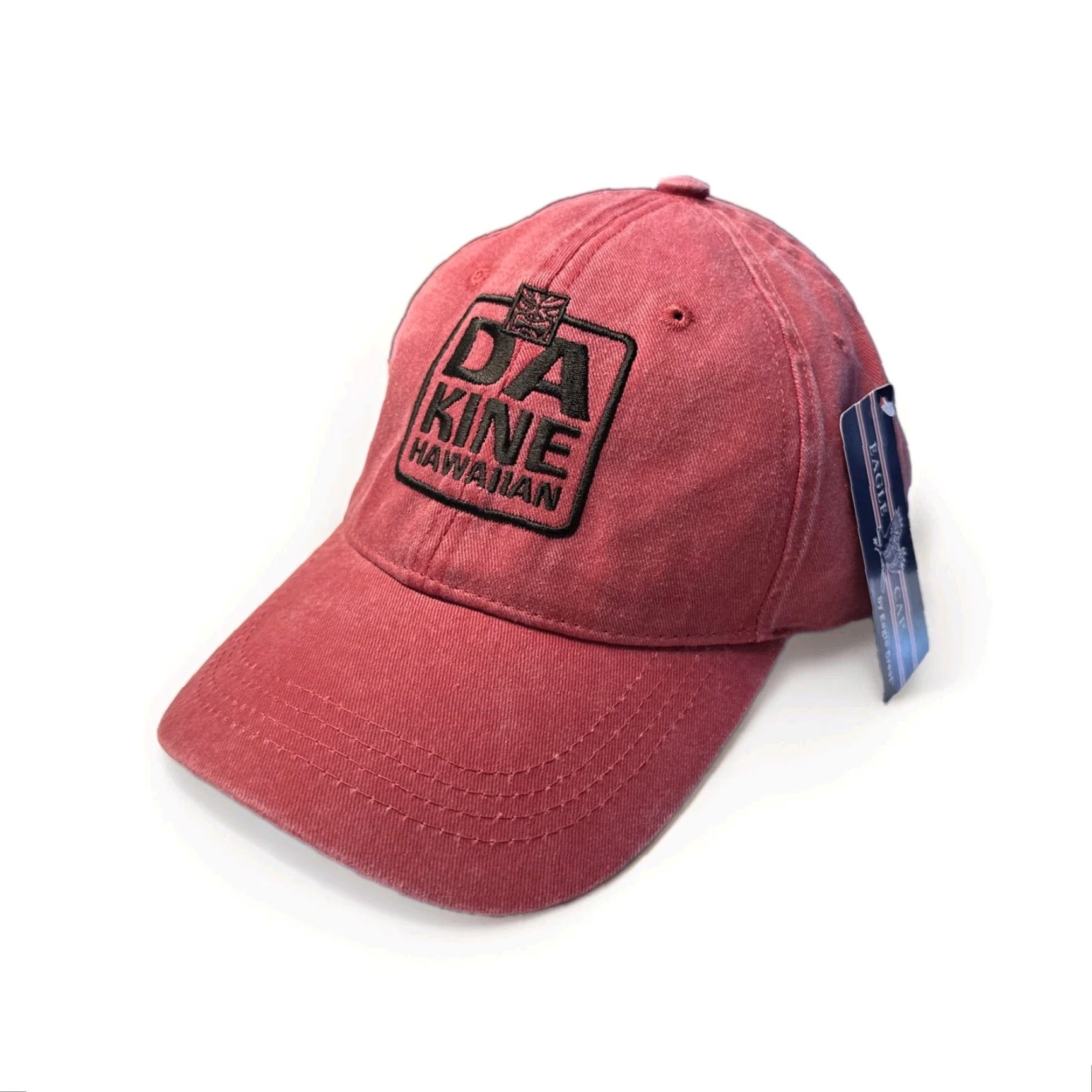 Dakine DA KINE Baseball Cap Red Black Embroidered Adjustable Hook and Loop Unisex Adults One Size Hawaiian Resort Hat Size ONE SIZE - 5 Thumbnail