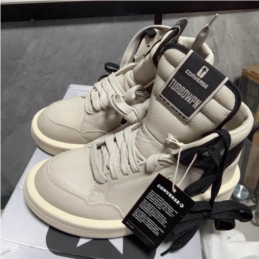 Rick Owens Rick Owens mid-top sneakers black and white Size US 9 / EU 42 - 1 Thumbnail