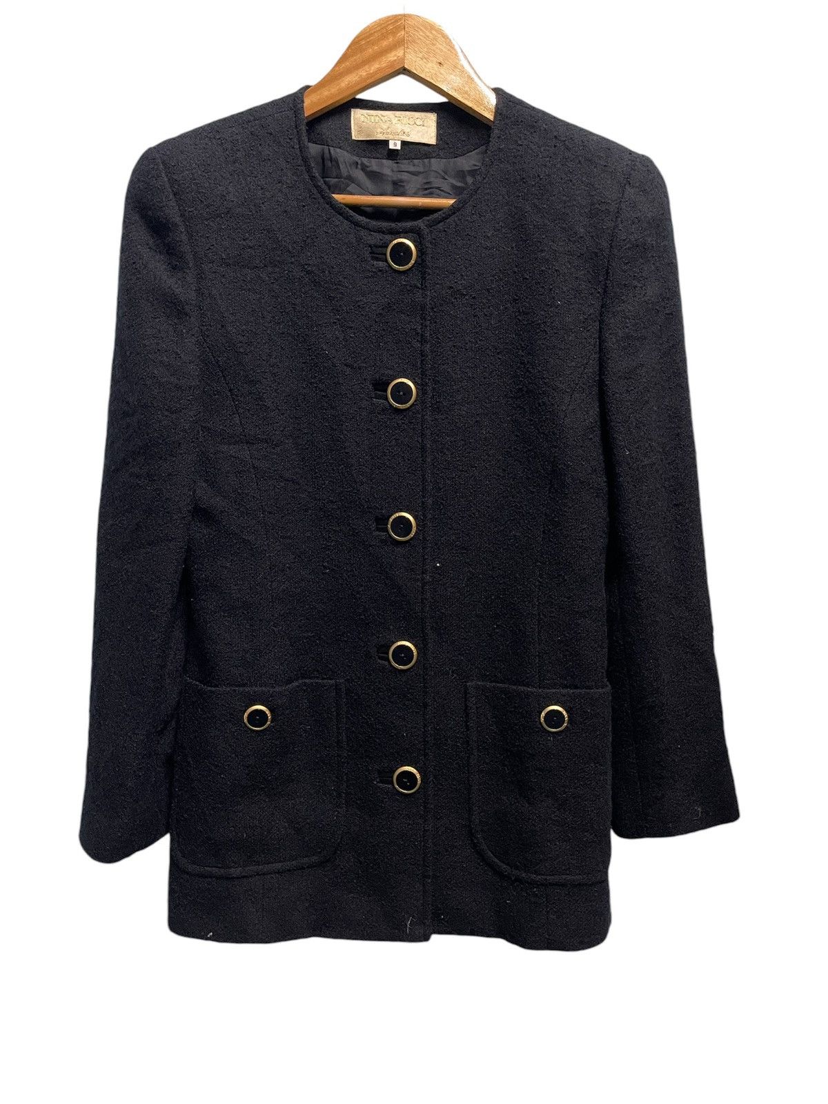 Nina Ricci × Vintage Vintage Nina Ricci Wool Blazer Size M / US 6-8 / IT 42-44 - 1 Thumbnail