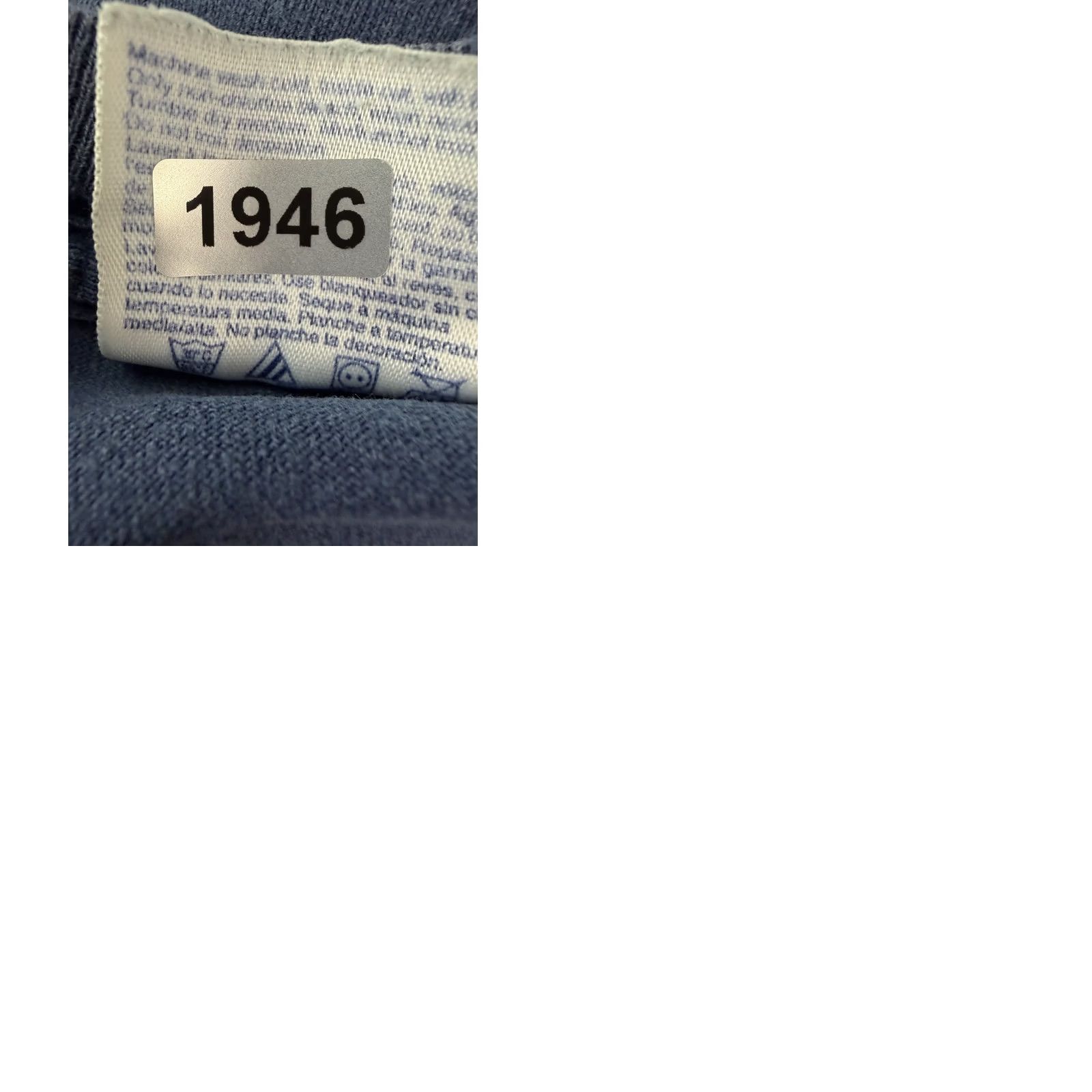 Vintage Vintage Fraternity Shirt Mens Large 90s Y2K Faded Navy Blue Size US L / EU 52-54 / 3 - 10 Thumbnail