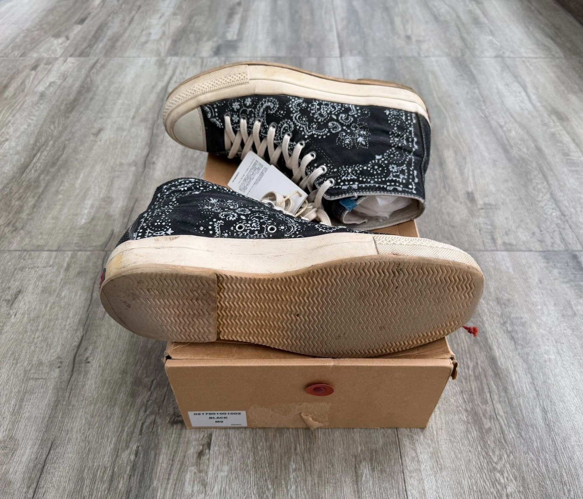 Visvim VISVIM Skagway Hi Denim Bandana Size US 9 / EU 42 - 4 Thumbnail