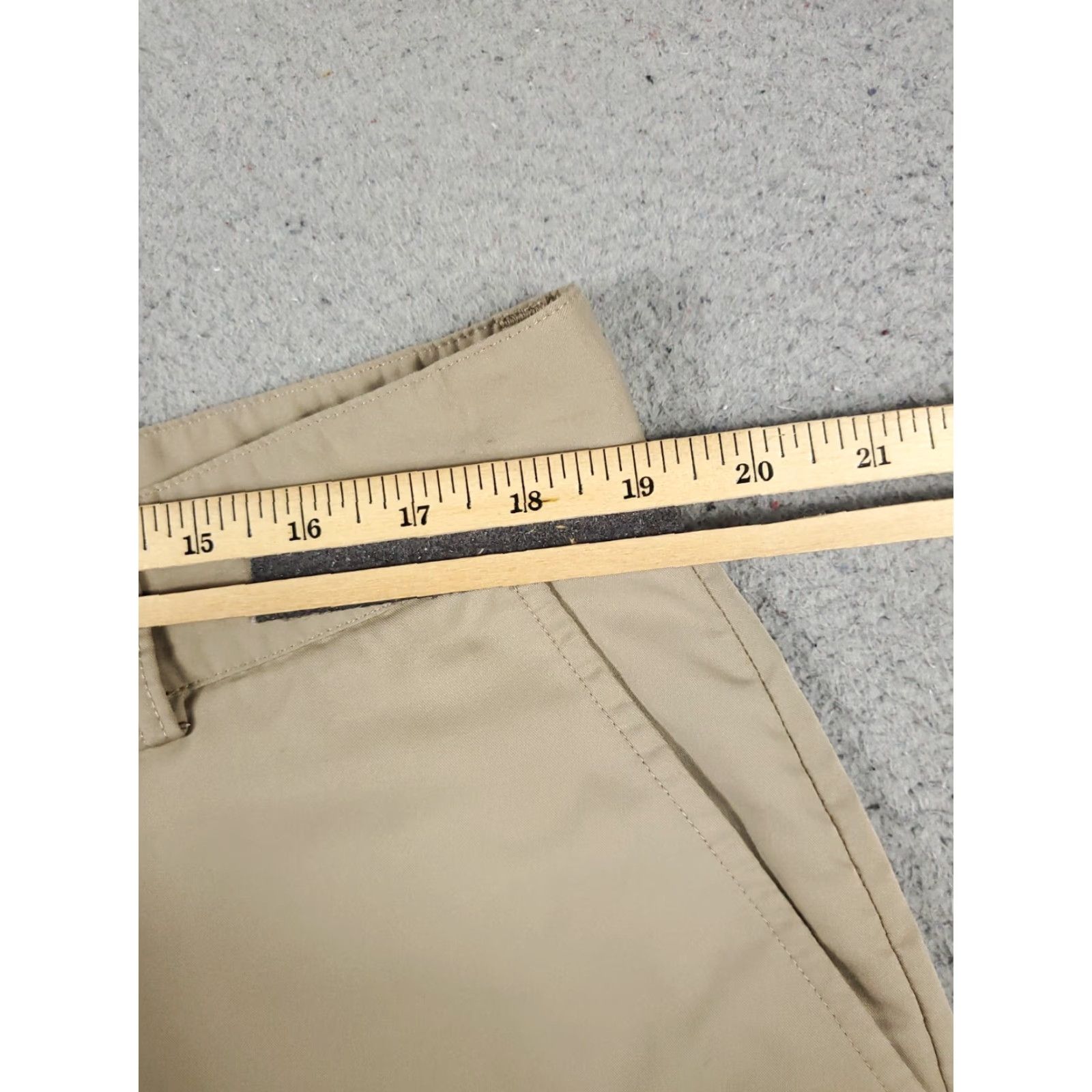 Adidas Adidas Chino Pants Mens 38x32 Beige Flat Front Stretch Trousers Size US 38 / EU 54 - 4 Thumbnail