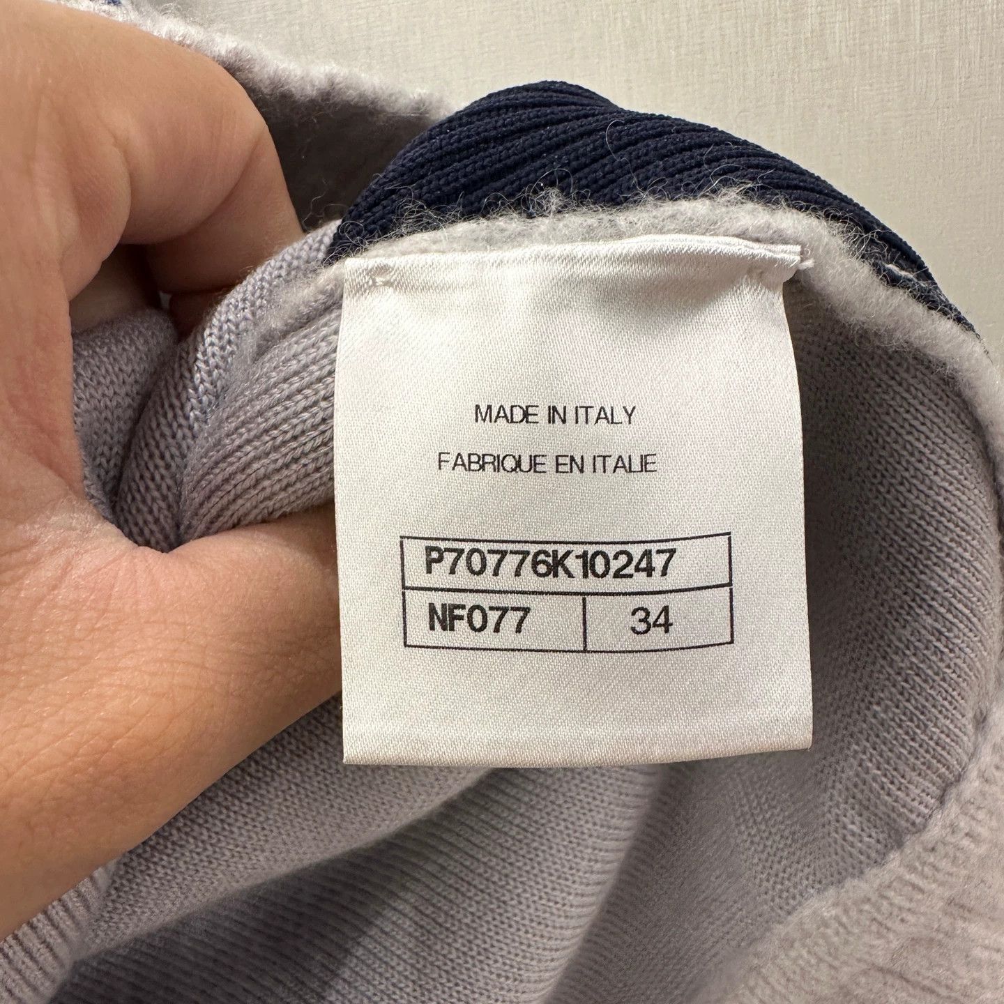 Chanel Chanel mar27 Ski Series Cashmere Cardi Silver Button 34 Size XS / US 0-2 / IT 36-38 - 4 Thumbnail