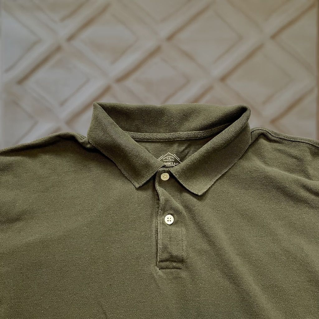 Vintage VINTAGE St. John's Bay Polo Shirt Mens XL Green Cotton Golf Preppy Collared Size US XL / EU 56 / 4 - 1 Thumbnail