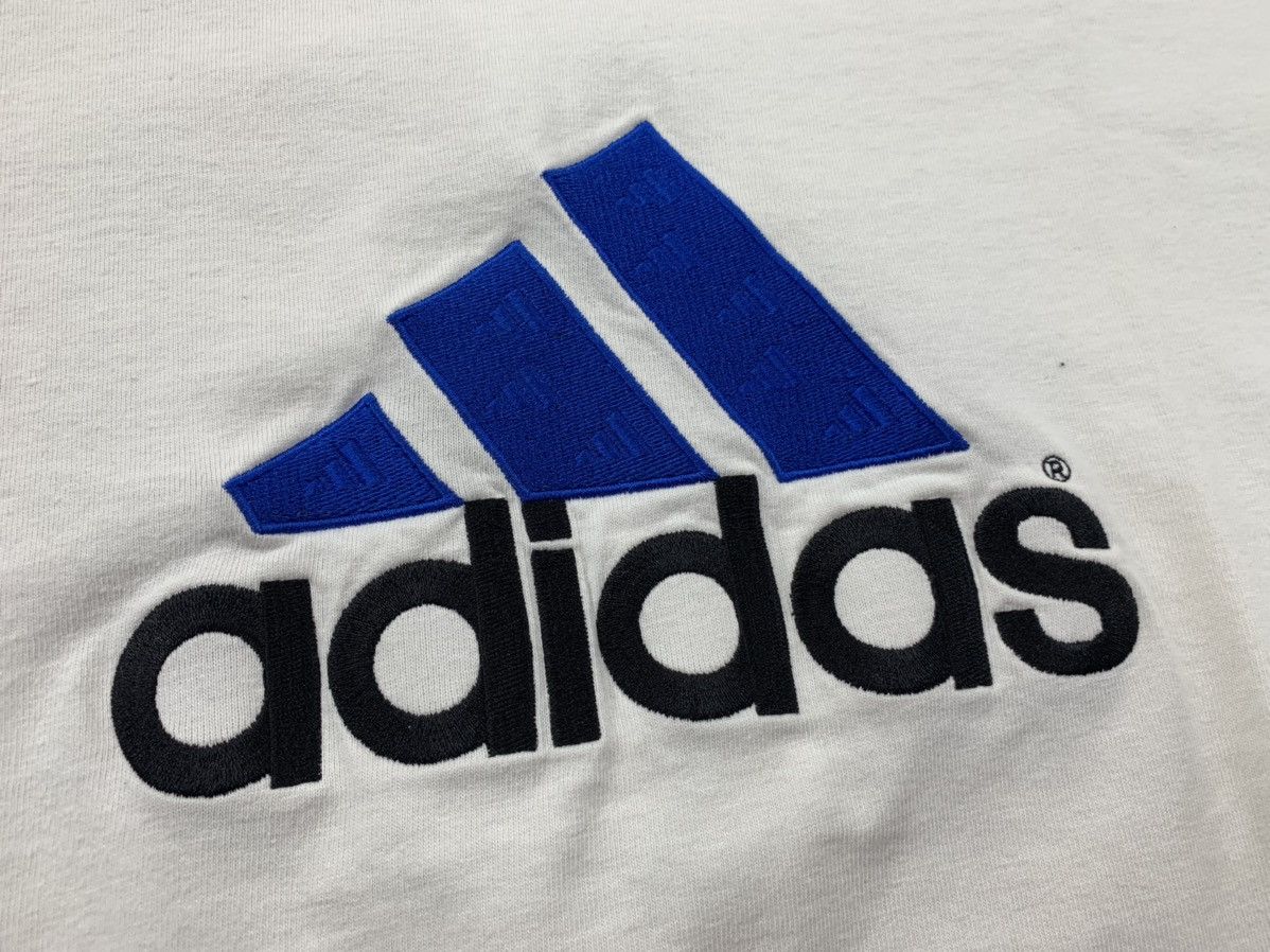 Adidas × Vintage Mens vintage t shirt Adidas Size L Size US L / EU 52-54 / 3 - 3 Thumbnail