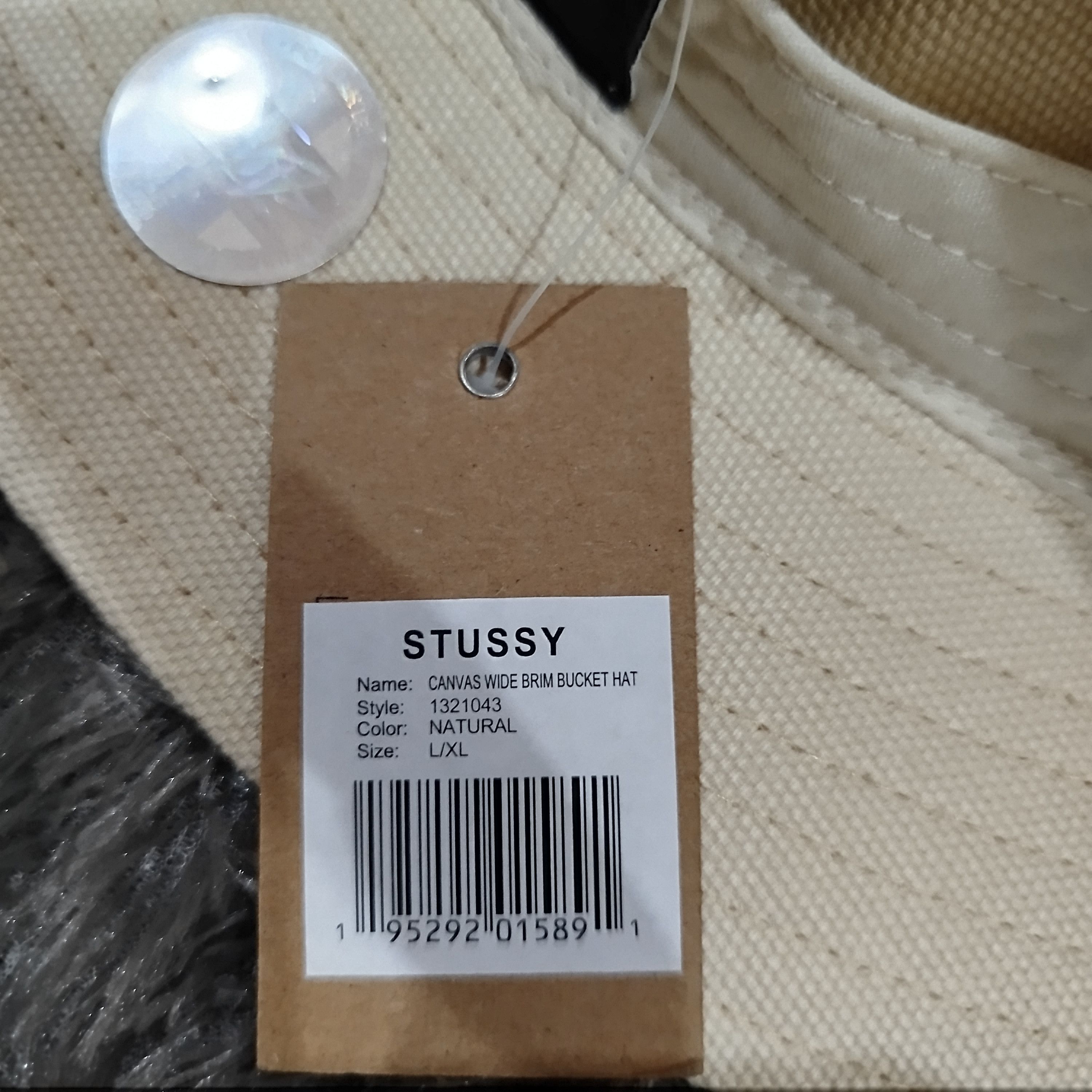 Stussy STUSSY CANVAS WIDE BRIM BUCKET HAT Size ONE SIZE - 6 Thumbnail