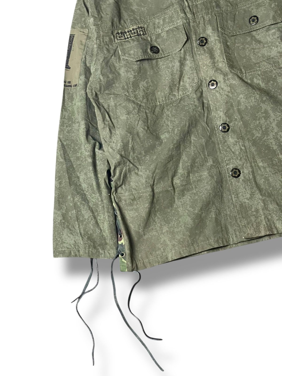 Japanese Brand × Vintage Vintage PLUG IN Army Military Jacket (105) Size US M / EU 48-50 / 2 - 3 Thumbnail