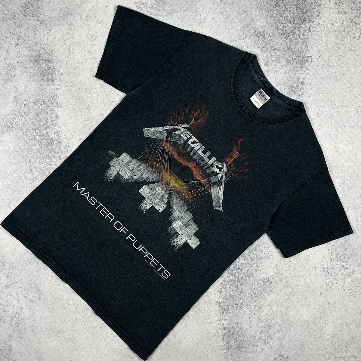 Band Tees Vintage Metallica Master of Puppets tour rock band tee 90’s Size US S / EU 44-46 / 1 - 1 Thumbnail