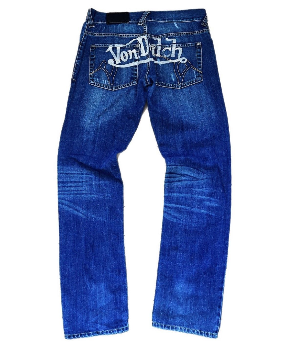 Von Dutch Vintage Von Dutch Jeans big back logo 90s Size US 32 / EU 48 - 1 Thumbnail