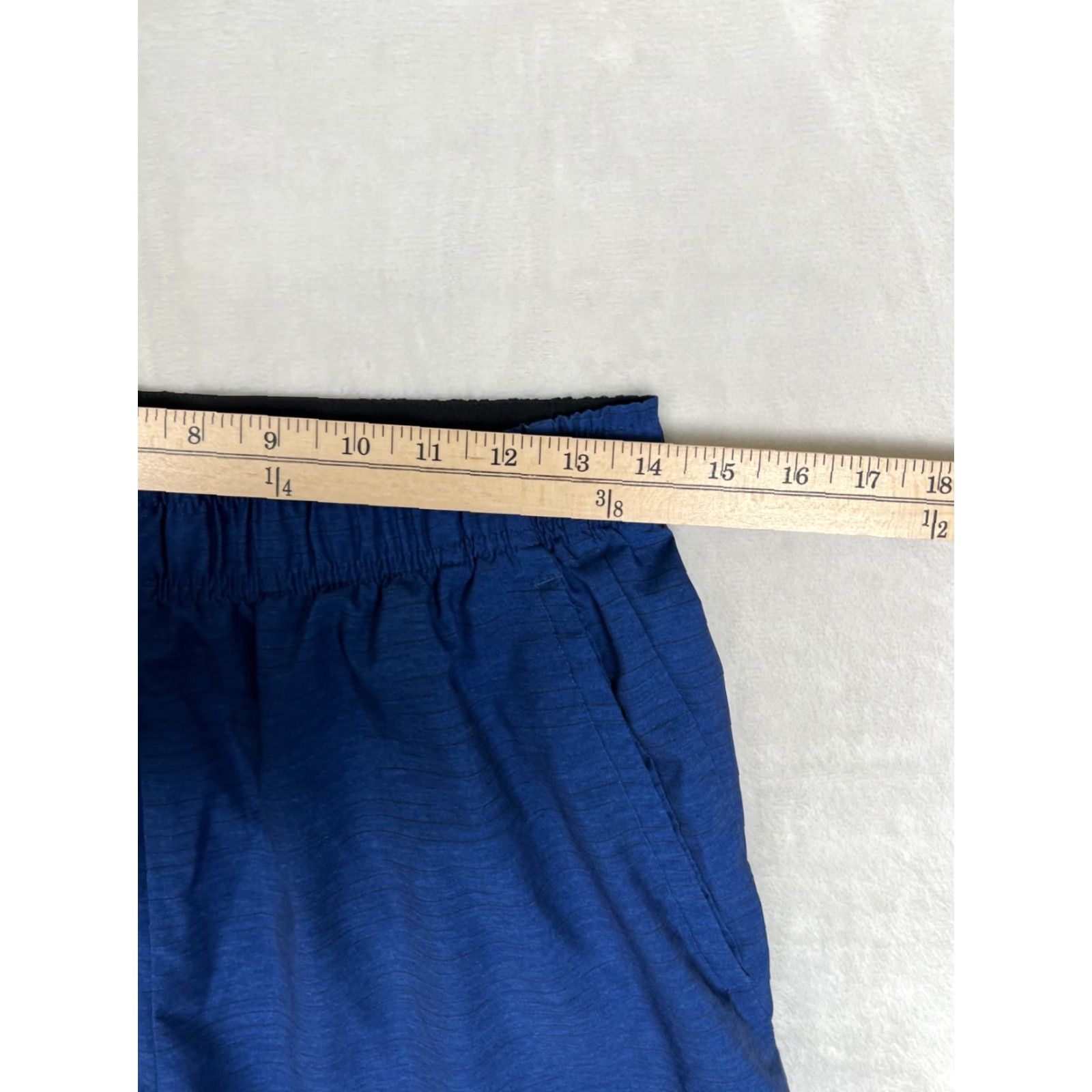 Nike VINTAGE Nike Athletic Shorts Men Large Black 90s Sports Activewear Gym Running Cross Training Size US 31 - 5 Thumbnail