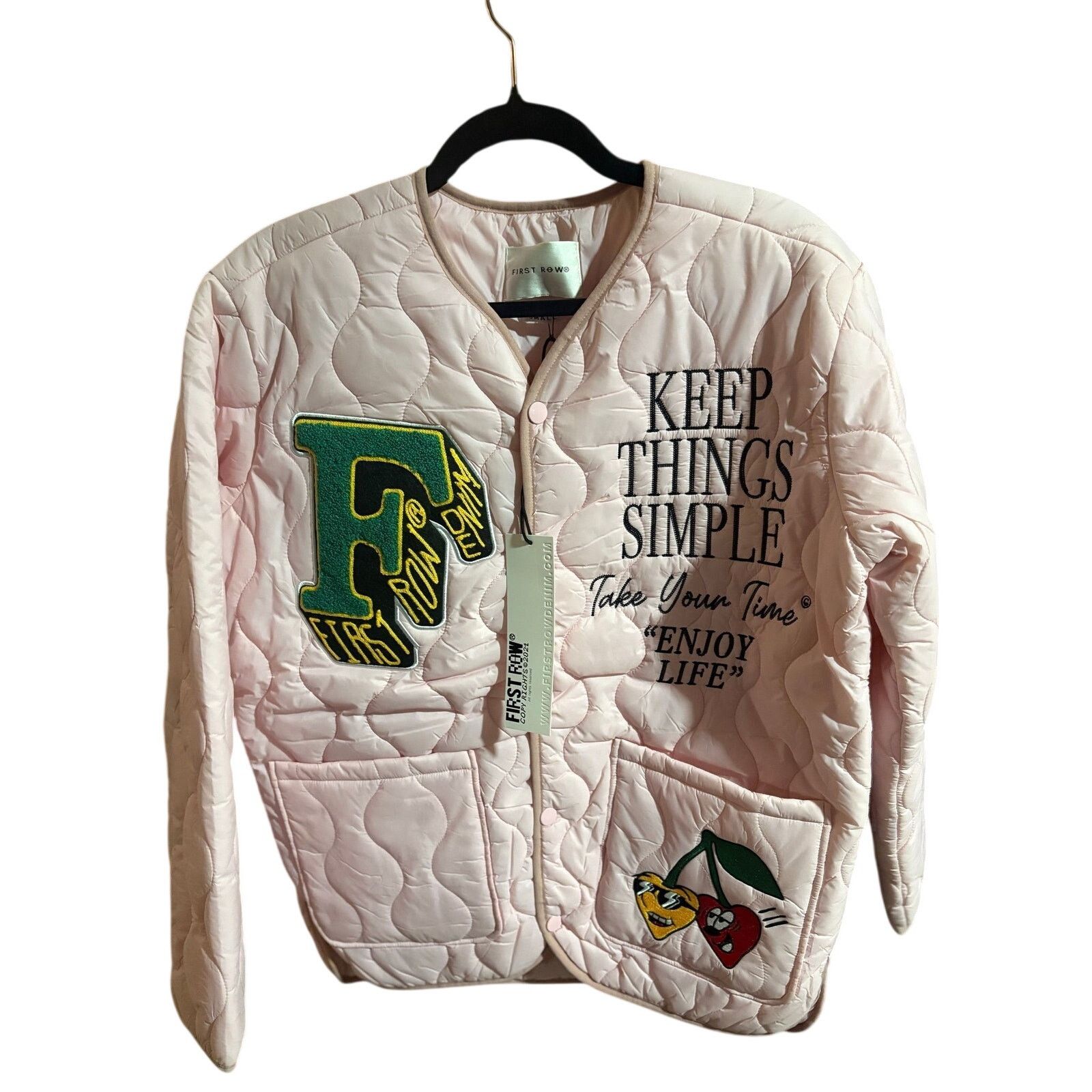 Other NEW SZ S - First Row Pink Packable Puffer Size US S / EU 44-46 / 1 - 1 Thumbnail