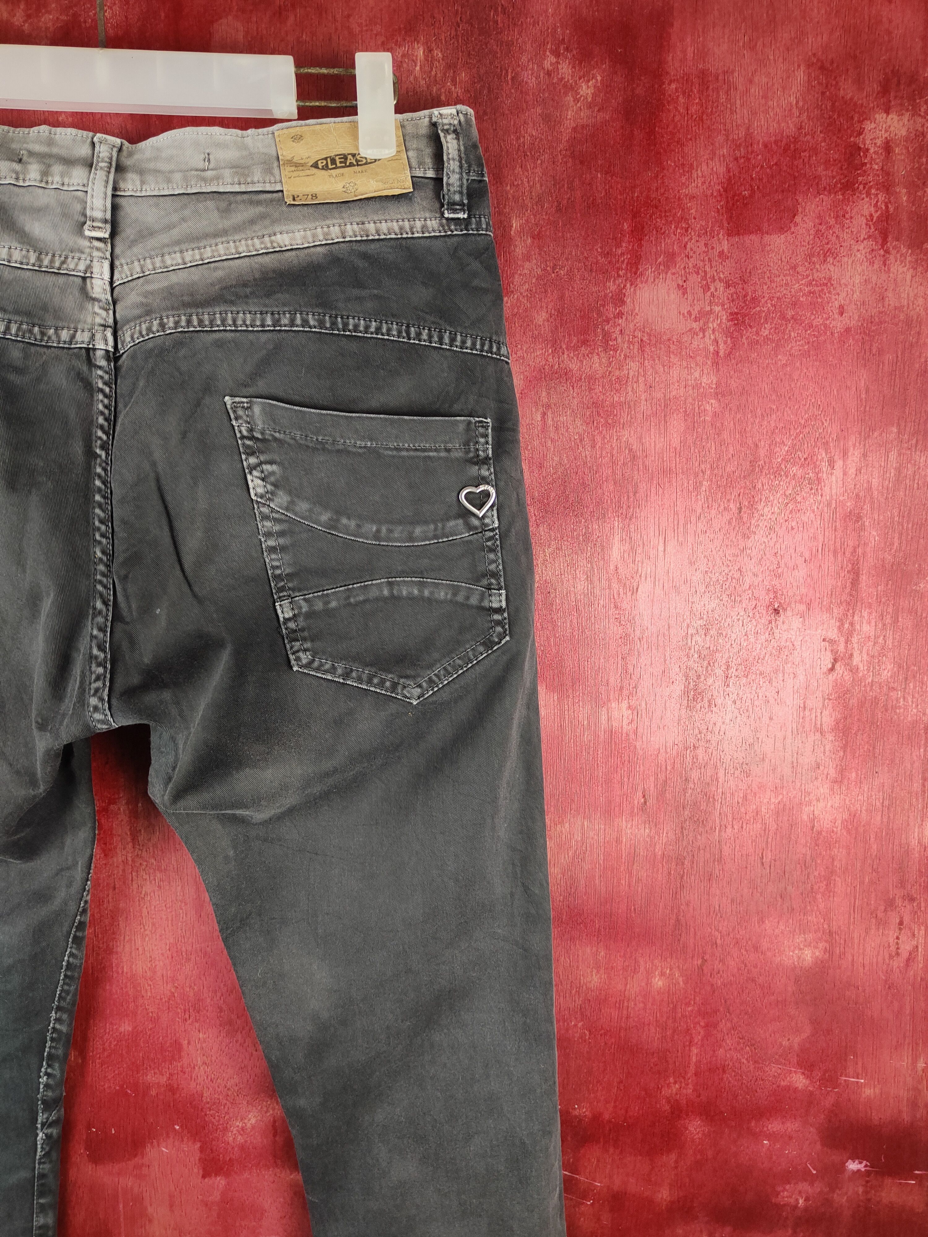 Vision Streetwear Vintage Please Black Faded Trousers Pants N#S22 Size US 32 / EU 48 - 12 Thumbnail