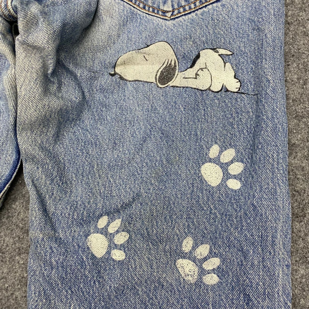 Levi's 💥Best Offer💥Vintage 90s Levis x snoopy Denim Size US 32 / EU 48 - 11 Thumbnail