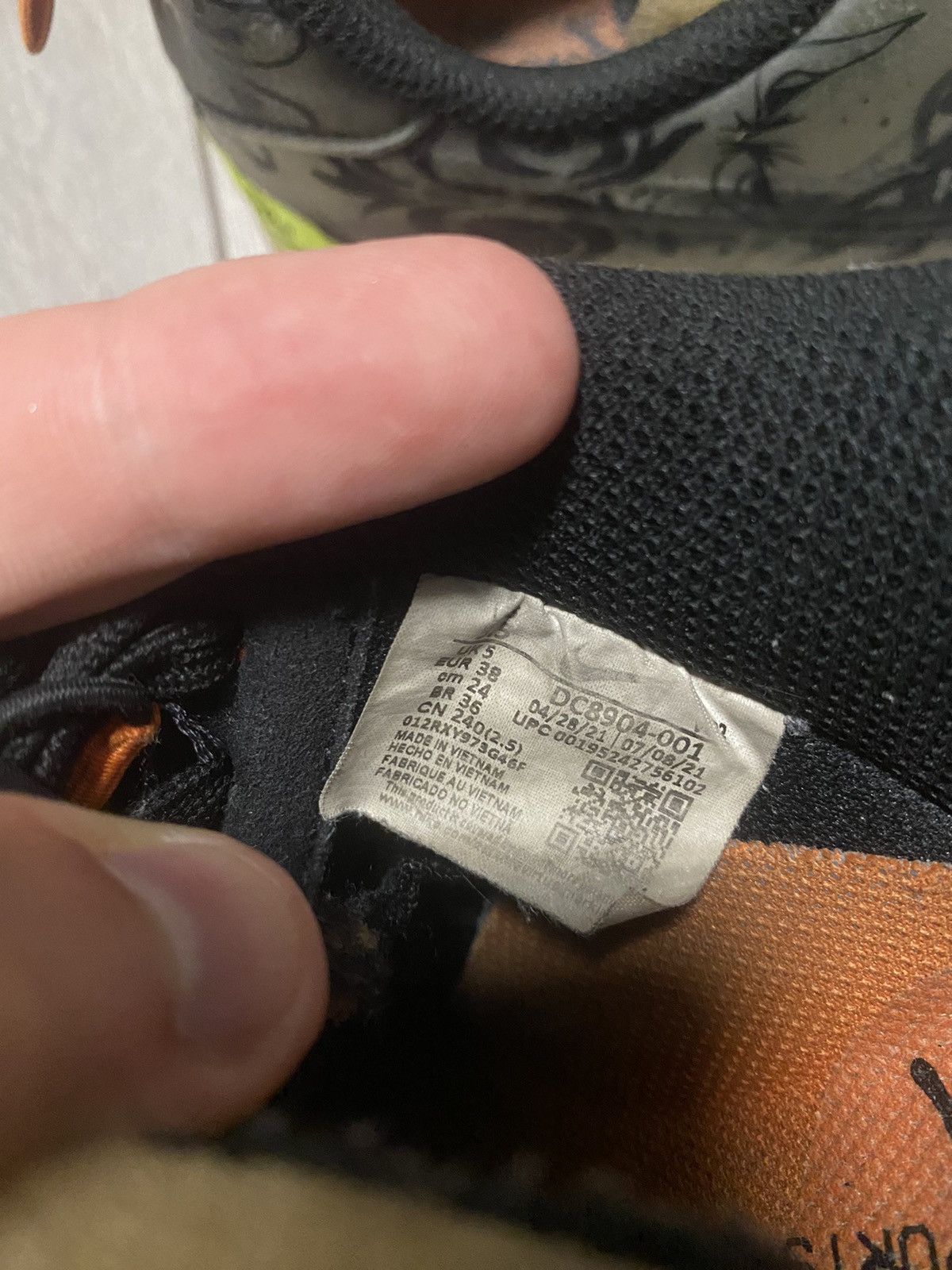 Nike Nike Air Force 1 Low Experimental Sneakers Swoosh Rare Hype Size US 5.5 / EU 38 - 13 Thumbnail