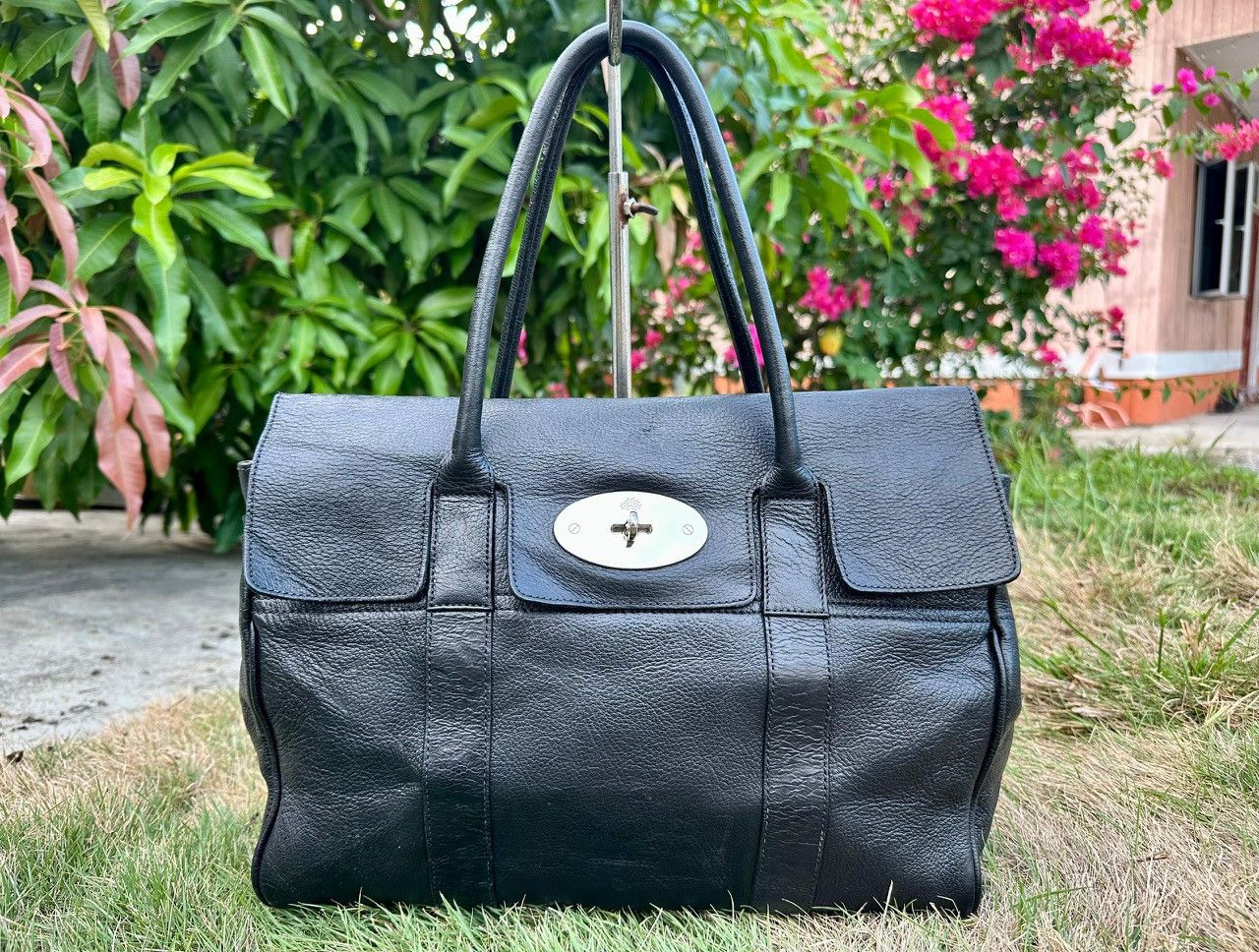 Mulberry Authentic Mulberry Original Bayswater Grained Leather Bag Size ONE SIZE - 1 Thumbnail
