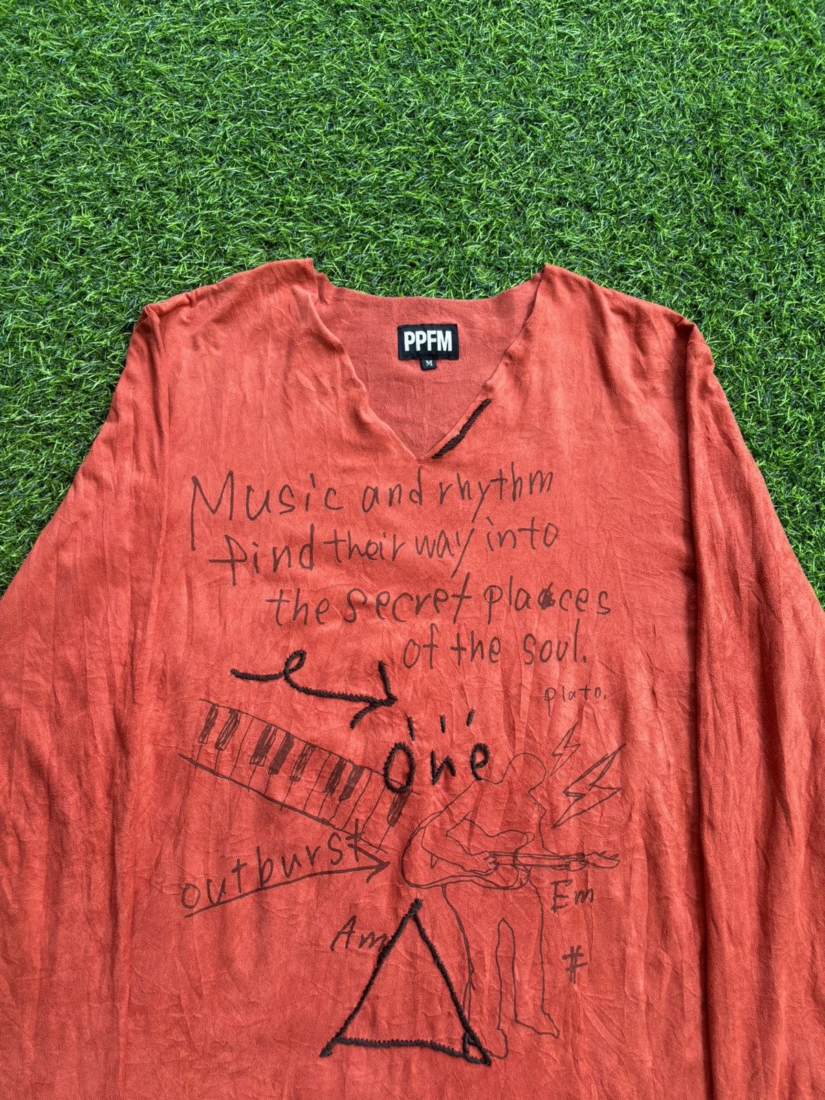 PPFM Y2k PPFM Art Longsleeve Size US M / EU 48-50 / 2 - 2 Thumbnail