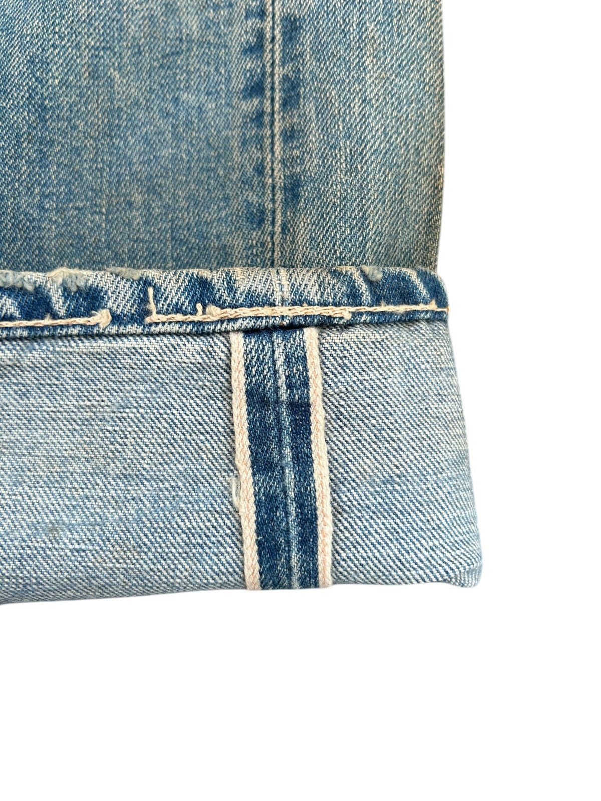 Kapital Vintage Warehouse Selvedge Distressed Rusty Dirty Denim Jean Size US 35 - 3 Thumbnail