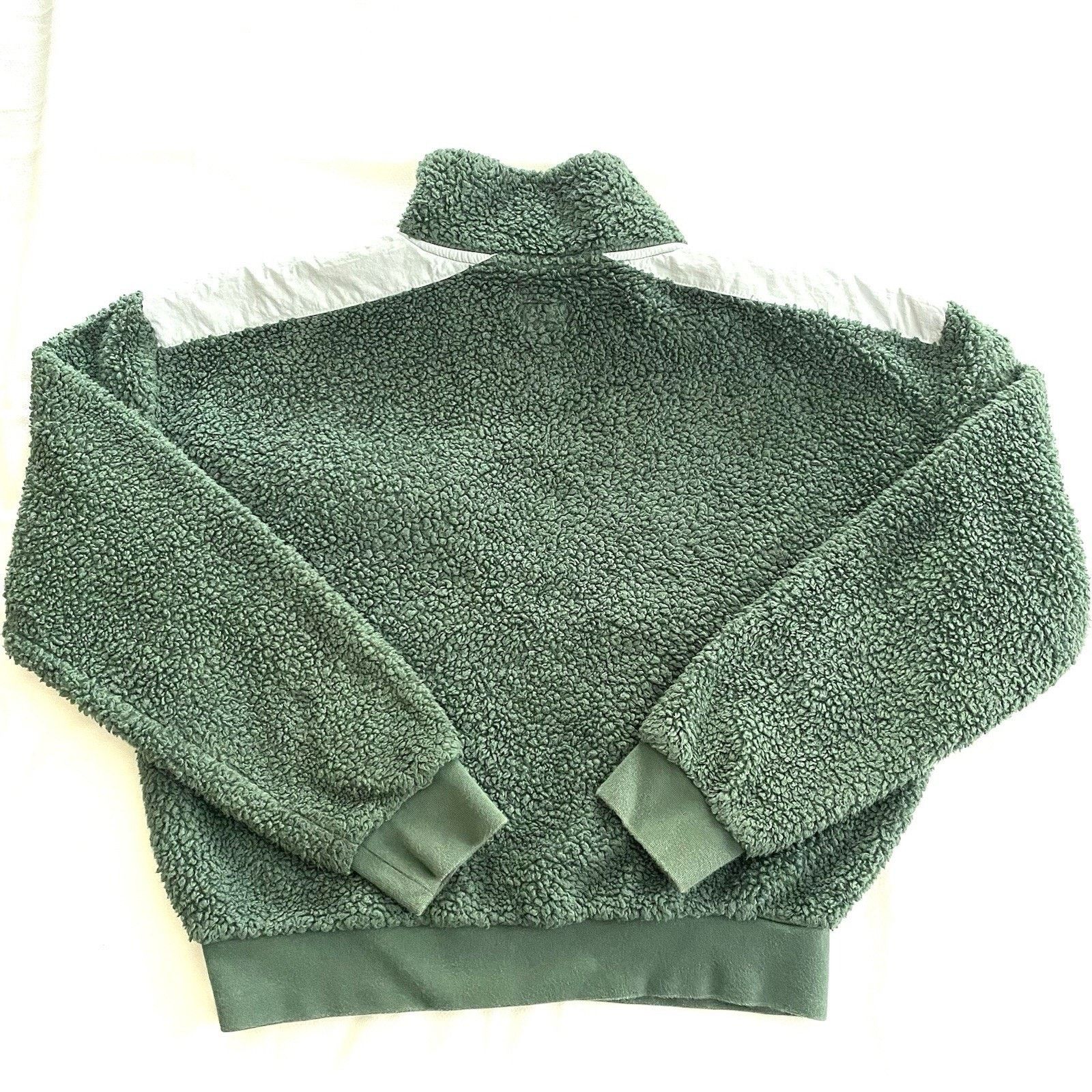 RVCA RVCA Off Grid Sherpa Fleece Sweatshirt Adult Small Green Size S / US 4 / IT 40 - 10 Thumbnail