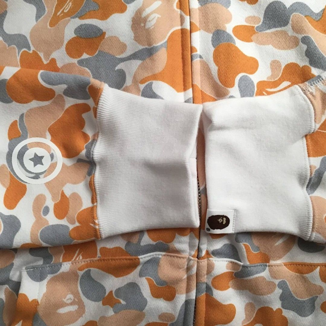 Bape 2024 🔥Fukuoka Store Camo🔥 BAPE shark full zip hoodie APE Size US XL / EU 56 / 4 - 7 Thumbnail