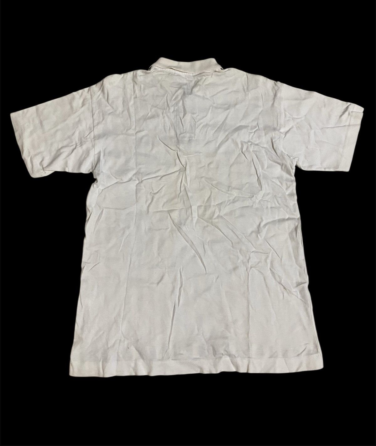 Comme des Garcons Homme Comme Des Garcons CDG Black And White Stripe Polo Shirt Size US M / EU 48-50 / 2 - 3 Thumbnail
