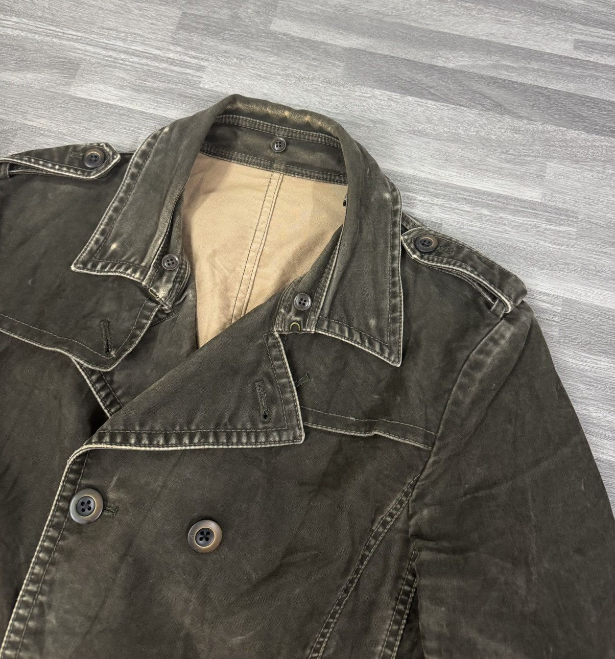 Tete Homme Rare 🔥/ Vintage Tete Homme Double Breast Jacket Size L / US 10 / IT 46 - 4 Thumbnail
