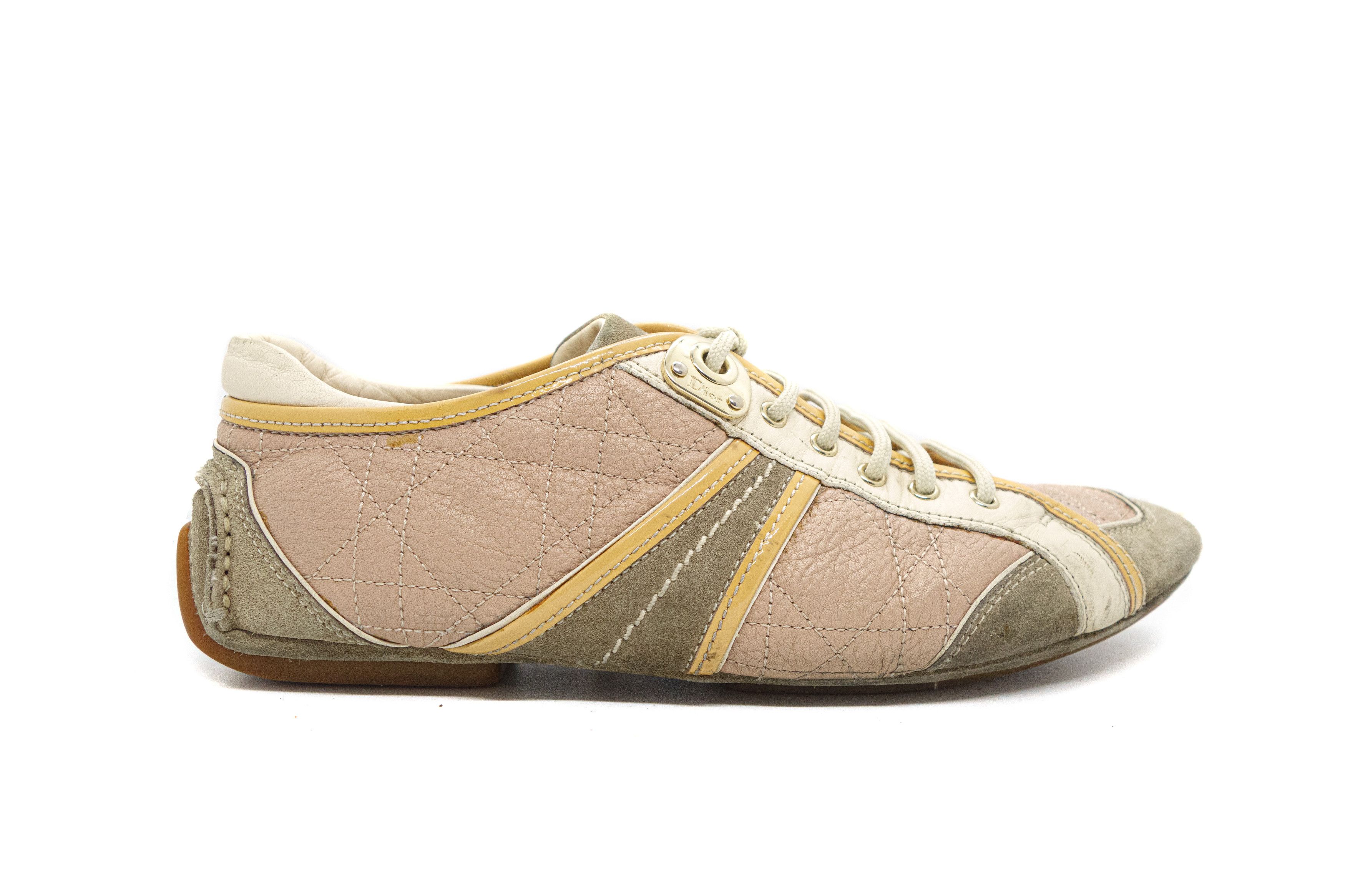 Dior 00S John Galliano Era Low Y2K Logo Sneakers Vintage Size US 7.5 / IT 37.5 - 1 Thumbnail