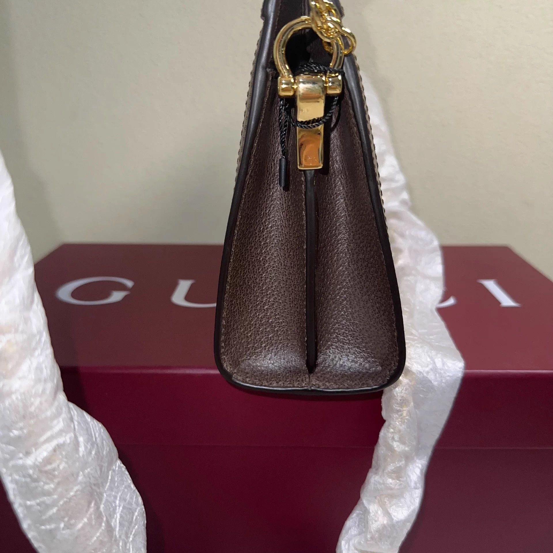 Gucci GUCCI Ophidia GG new canvas leather shoulder bag women's Size ONE SIZE - 6 Thumbnail