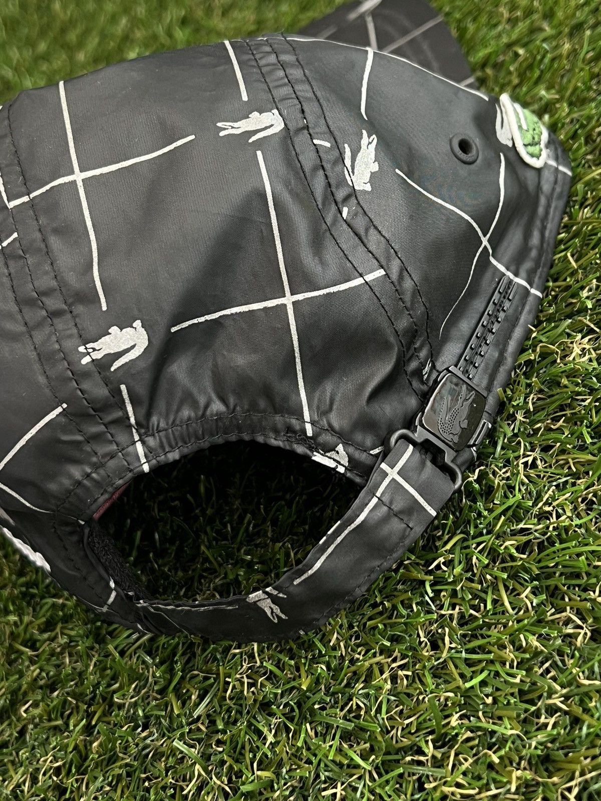 Lacoste × Supreme Supreme Lacoste Reflective Nylon Camp Cap Size ONE SIZE - 6 Thumbnail