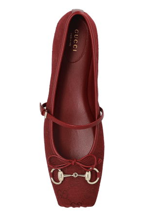 Gucci o1loc1c0426 821220 Women's Gucci Horsebit Ballet Flats Size US 5.5 / IT 35.5 - 5 Thumbnail