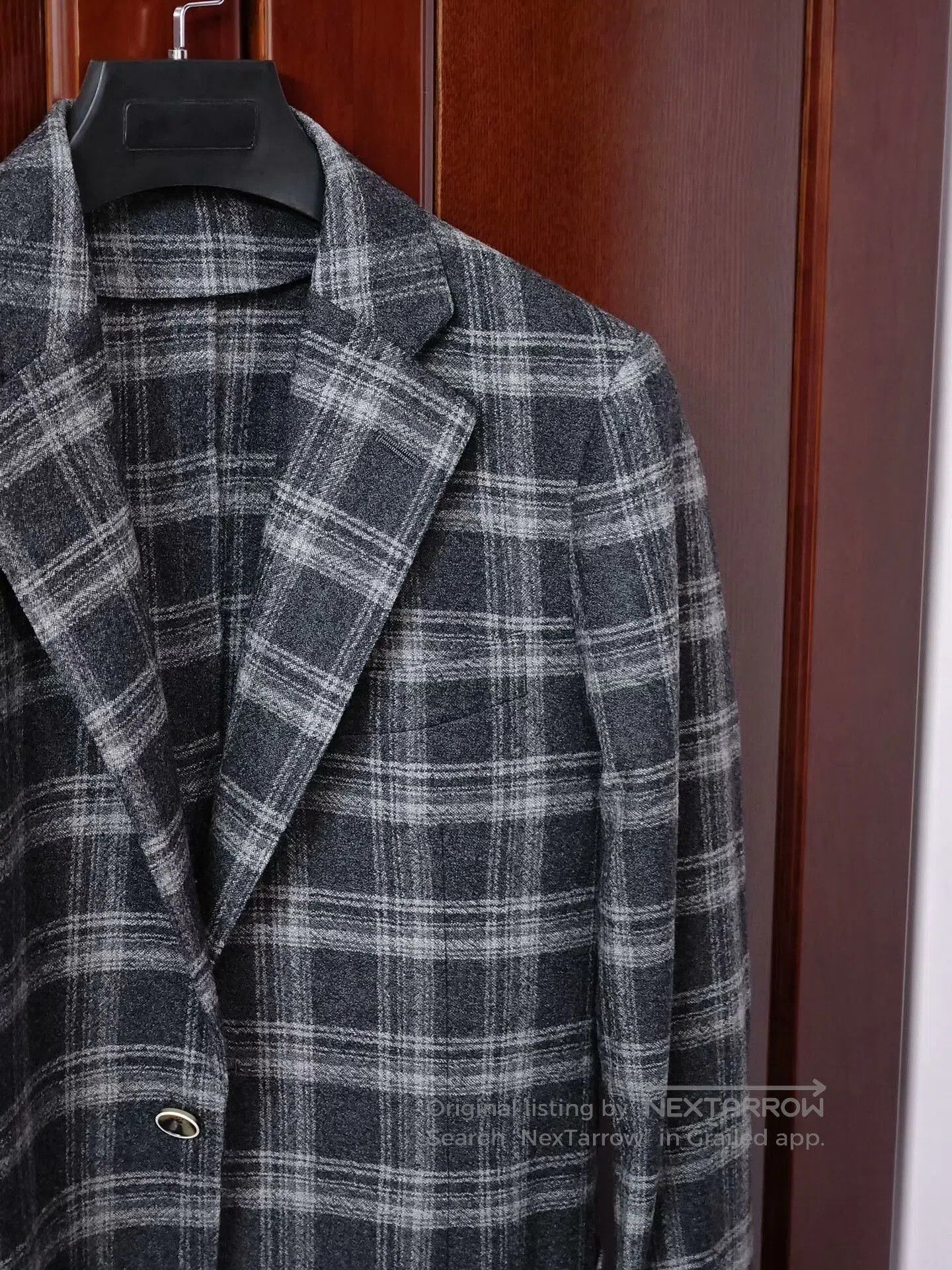 Japanese Brand Casual Gray Wool Blazer. Size US S / EU 44-46 / 1 - 2 Thumbnail