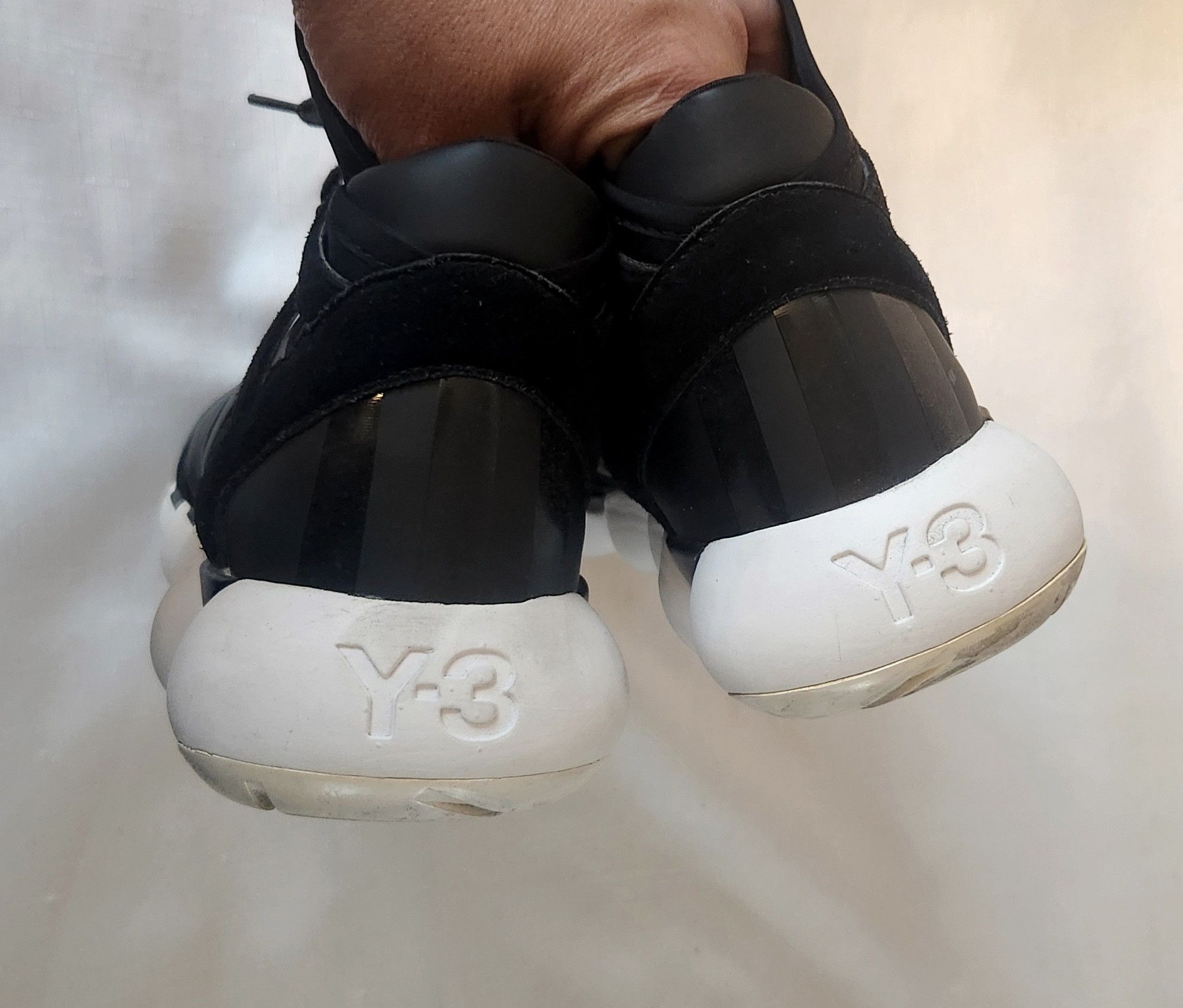 Adidas Adidas Y-3 Kyojo High Yohji Yamamoto Black Sneakers BB4739 Size US 8 / EU 41 - 8 Thumbnail