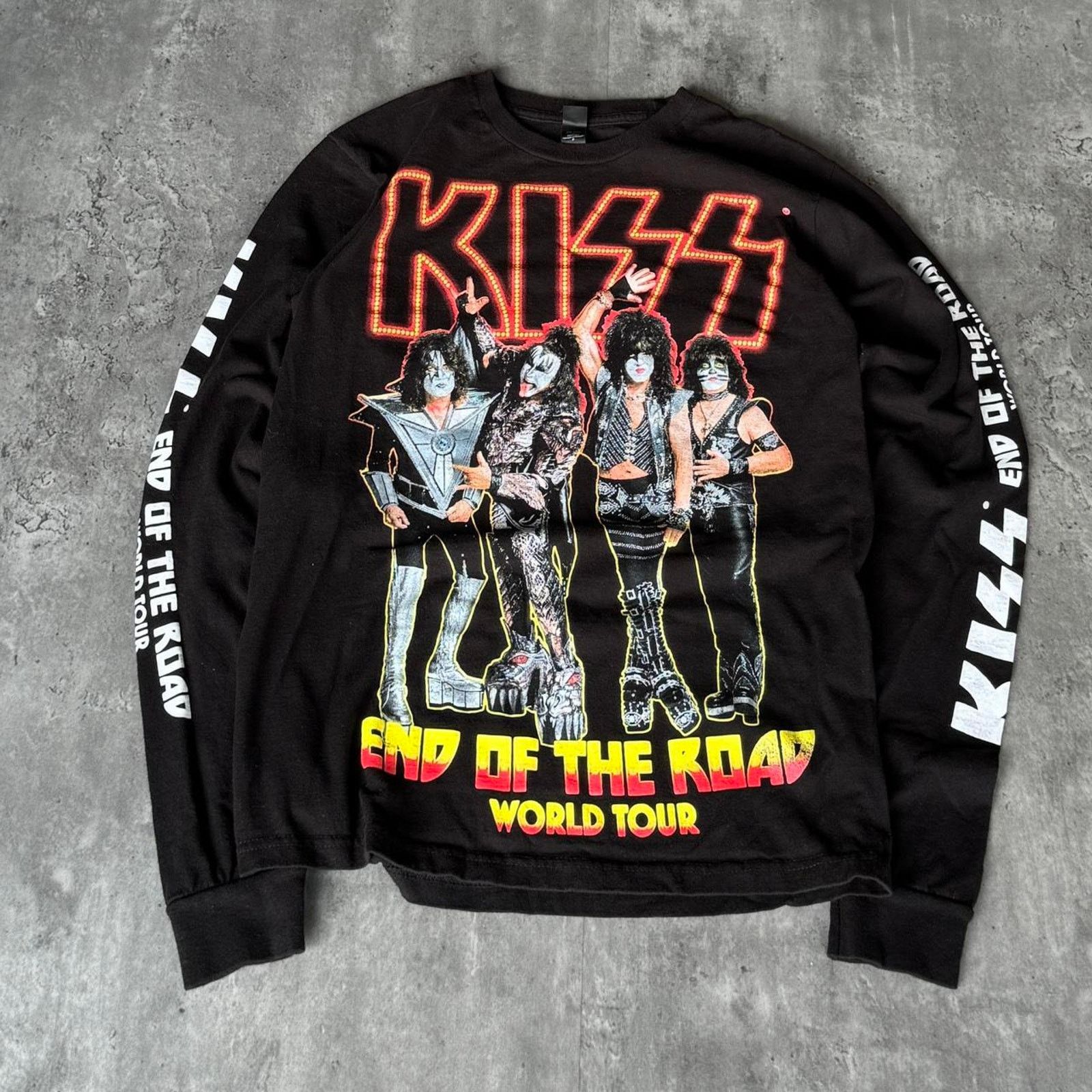 Band Tees × KISS Vintage Y2K KISS End Of The Road World Tour Graphic Shirt Size US S / EU 44-46 / 1 - 1 Thumbnail